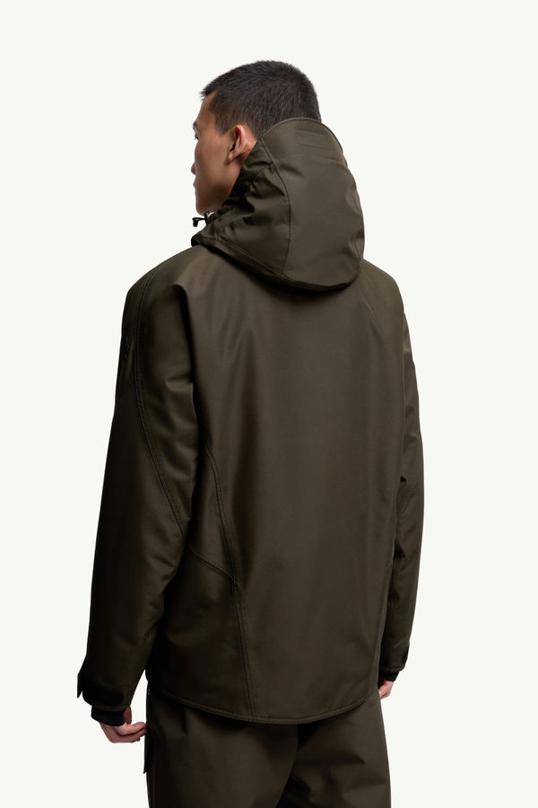 Giacca da sci Lambir imbottita in GORE-TEX con cappuccio Uomo Verde Scuro Moncler 4