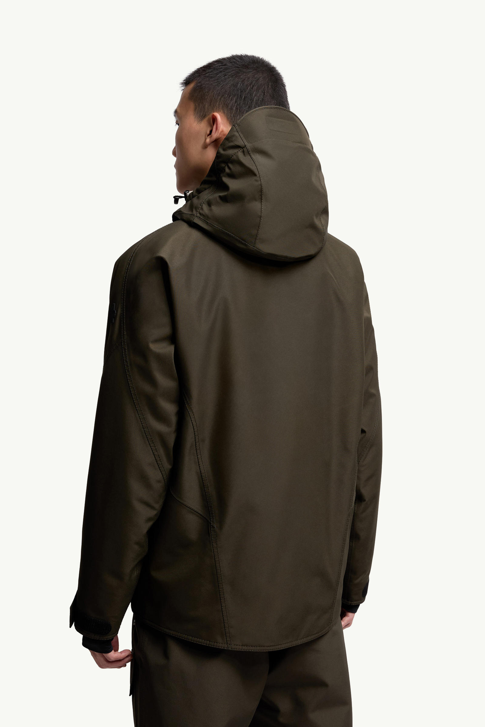 Lambir GORE-TEX男士连帽羽绒滑雪夹克外套 男士 深绿色 Moncler 4