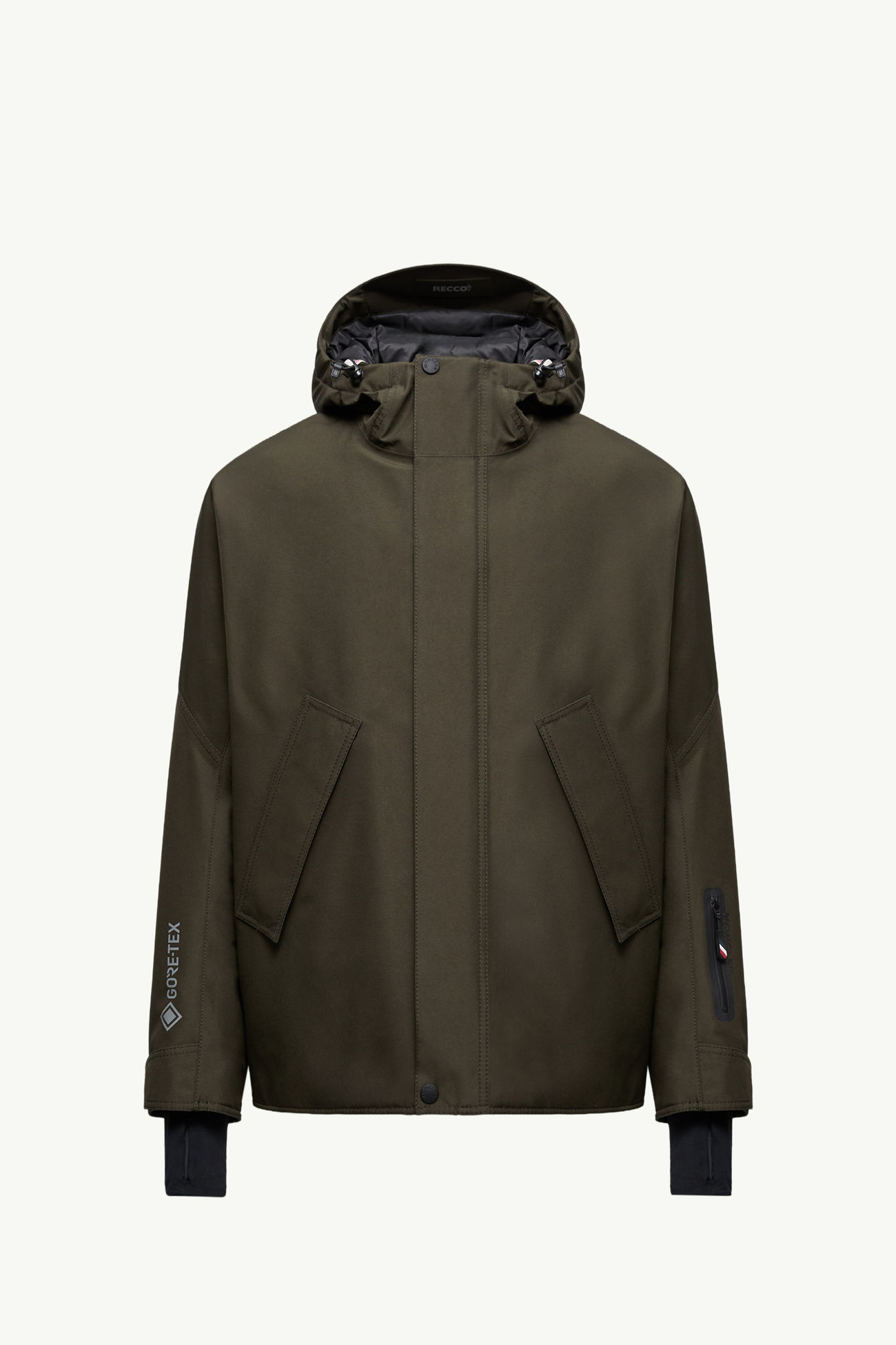 Lambir GORE-TEX Skijacke mit Kapuze Herren Dunkelgrün Moncler 2