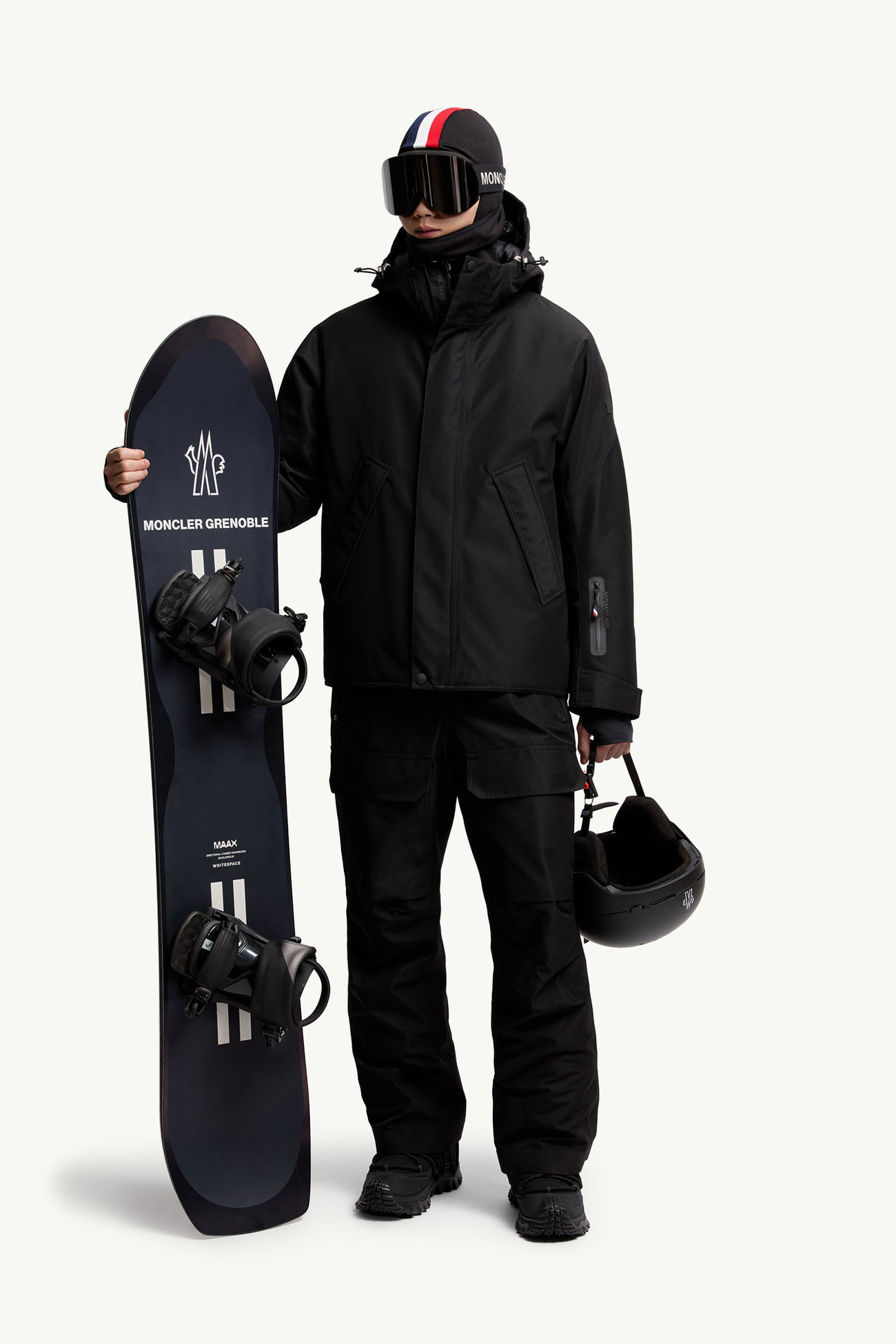 Lambir GORE-TEX Skijacke mit Kapuze Herren Schwarz Moncler 0