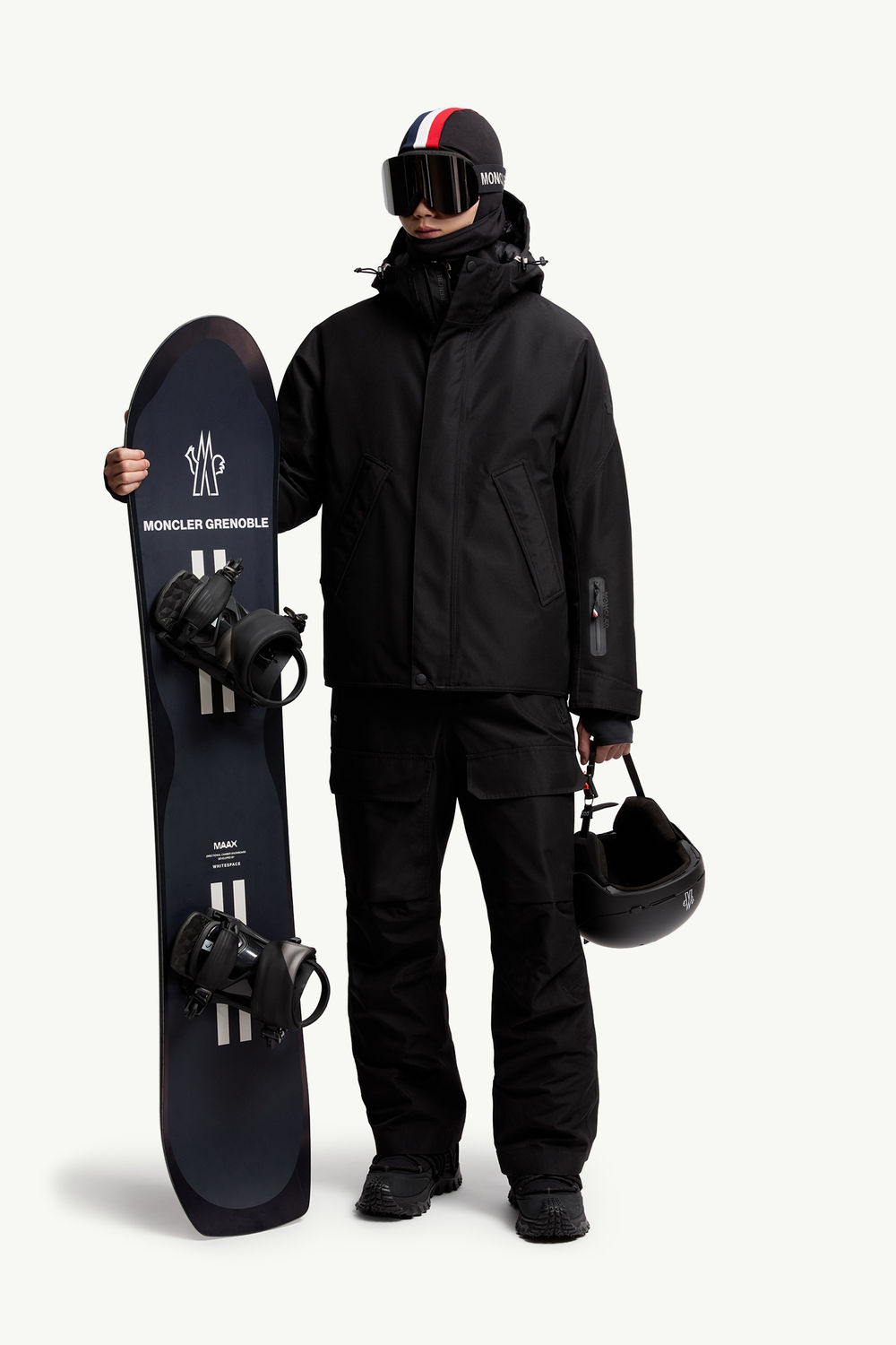 Lambir Hooded GORE-TEX Down Ski Jacket Men Black Moncler 0