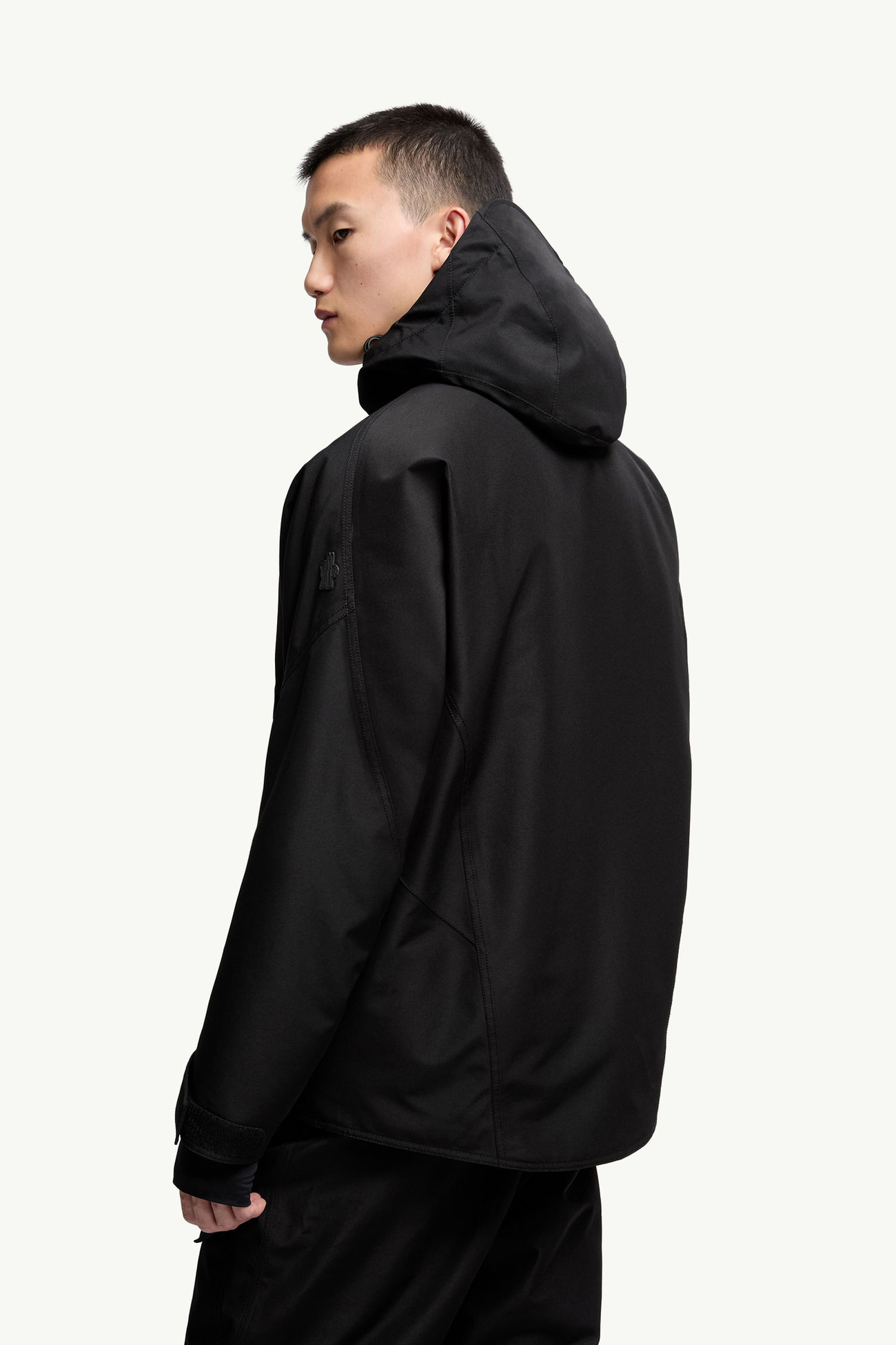 Lambir 후드 GORE-TEX 스키 재킷 남성 블랙 Moncler 4