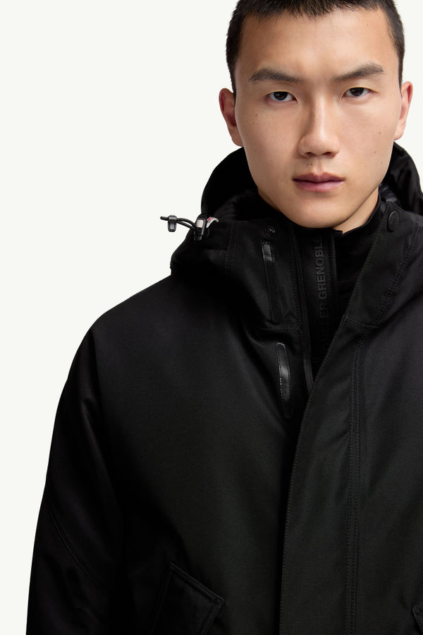 Giacca da sci Lambir imbottita in GORE-TEX con cappuccio Uomo Nero Moncler 7
