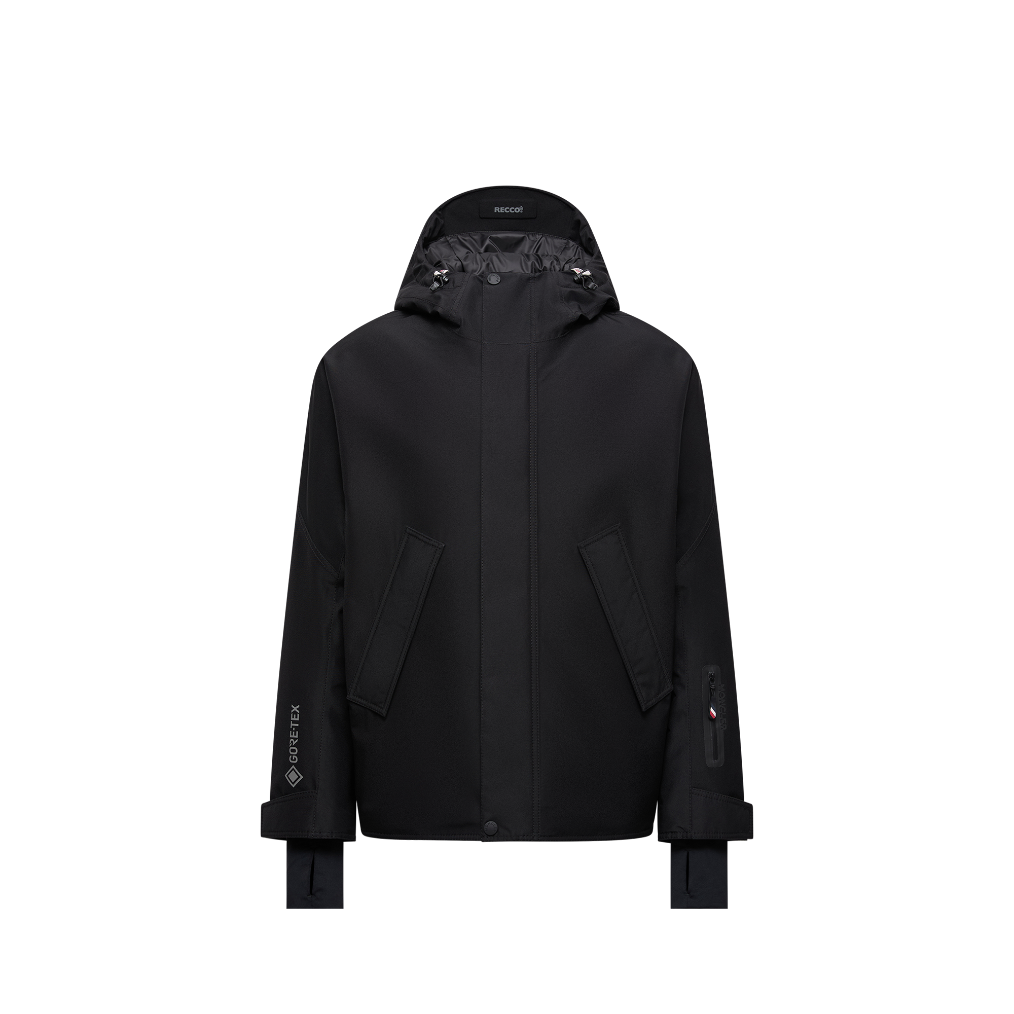 Grenoble    Lambir Hooded Gore-Tex Ski Jacket for Men in Black, Size: 38