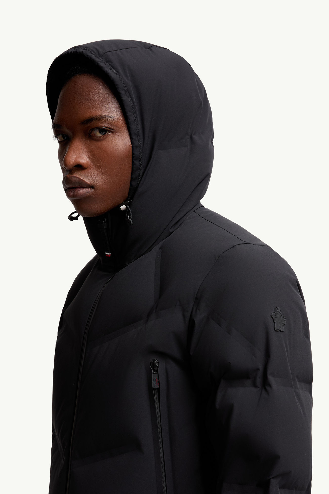 Angren Hooded Insulated Ski Jacket Men Black Moncler 1