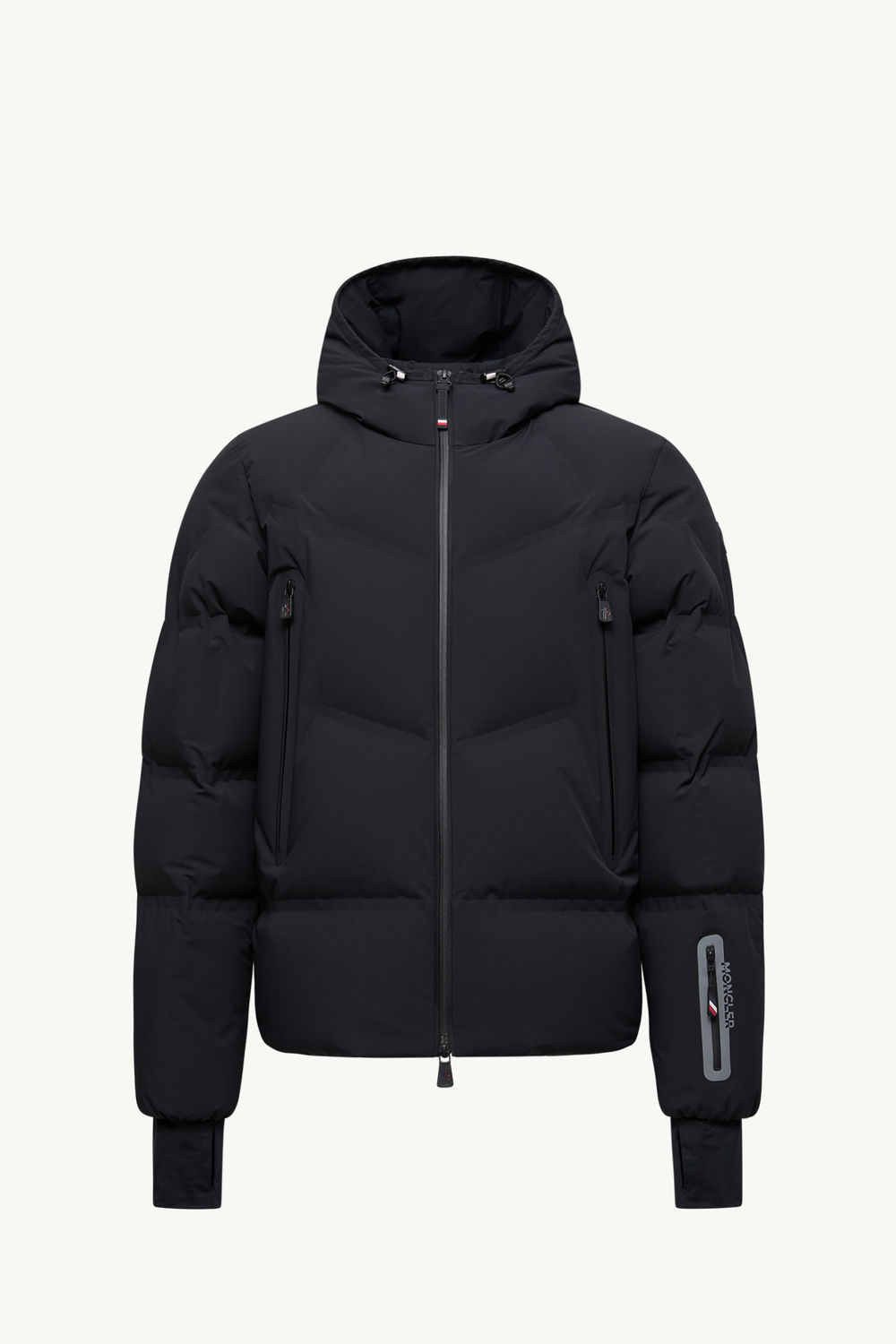 Angren Hooded Down Ski Jacket Men Black Moncler 2