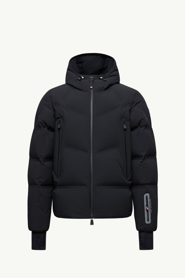 Giacca da sci Angren imbottita con cappuccio Uomo Nero Moncler 2