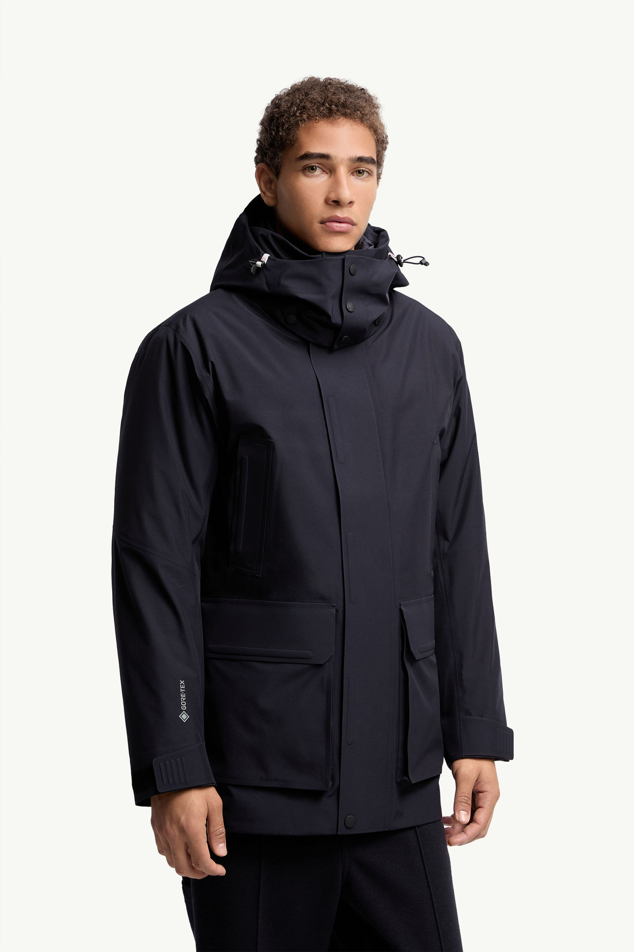 Konza 3-In-1 Long Down Jacket Men Navy Blue Moncler 3