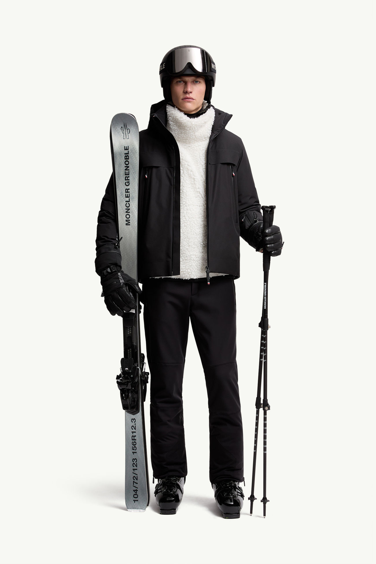Balmhorn GORE-TEX男士连帽羽绒滑雪夹克外套 男士 黑色 Moncler 0
