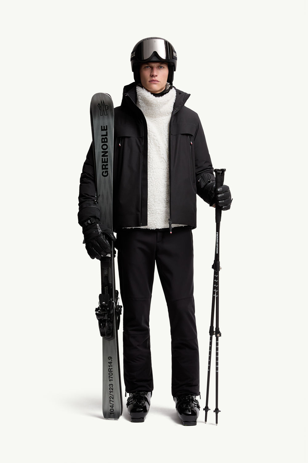 Balmhorn Hooded GORE-TEX Down Ski Jacket Men Black Moncler 0