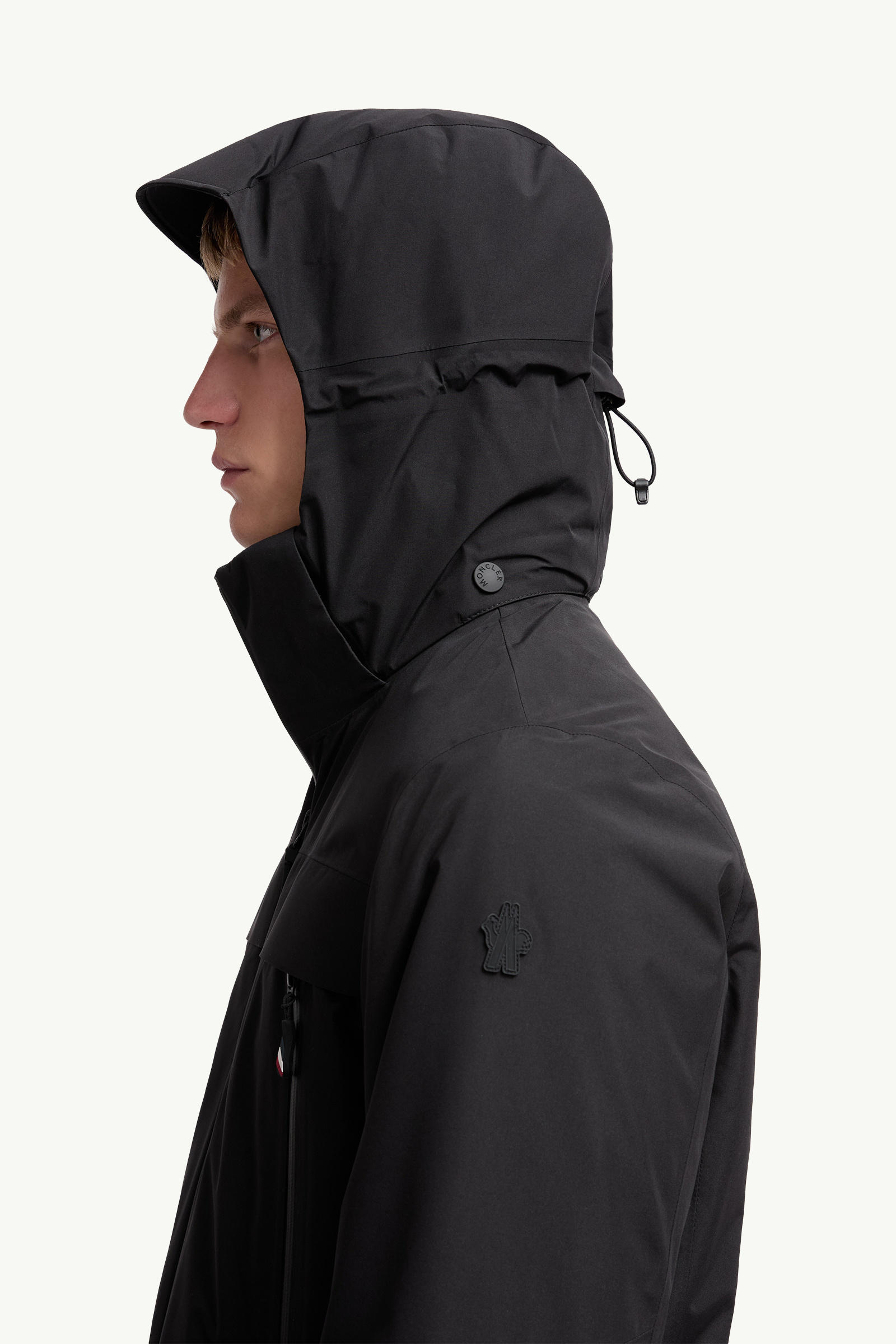 Balmhorn GORE-TEX男士连帽羽绒滑雪夹克外套 男士 黑色 Moncler 1