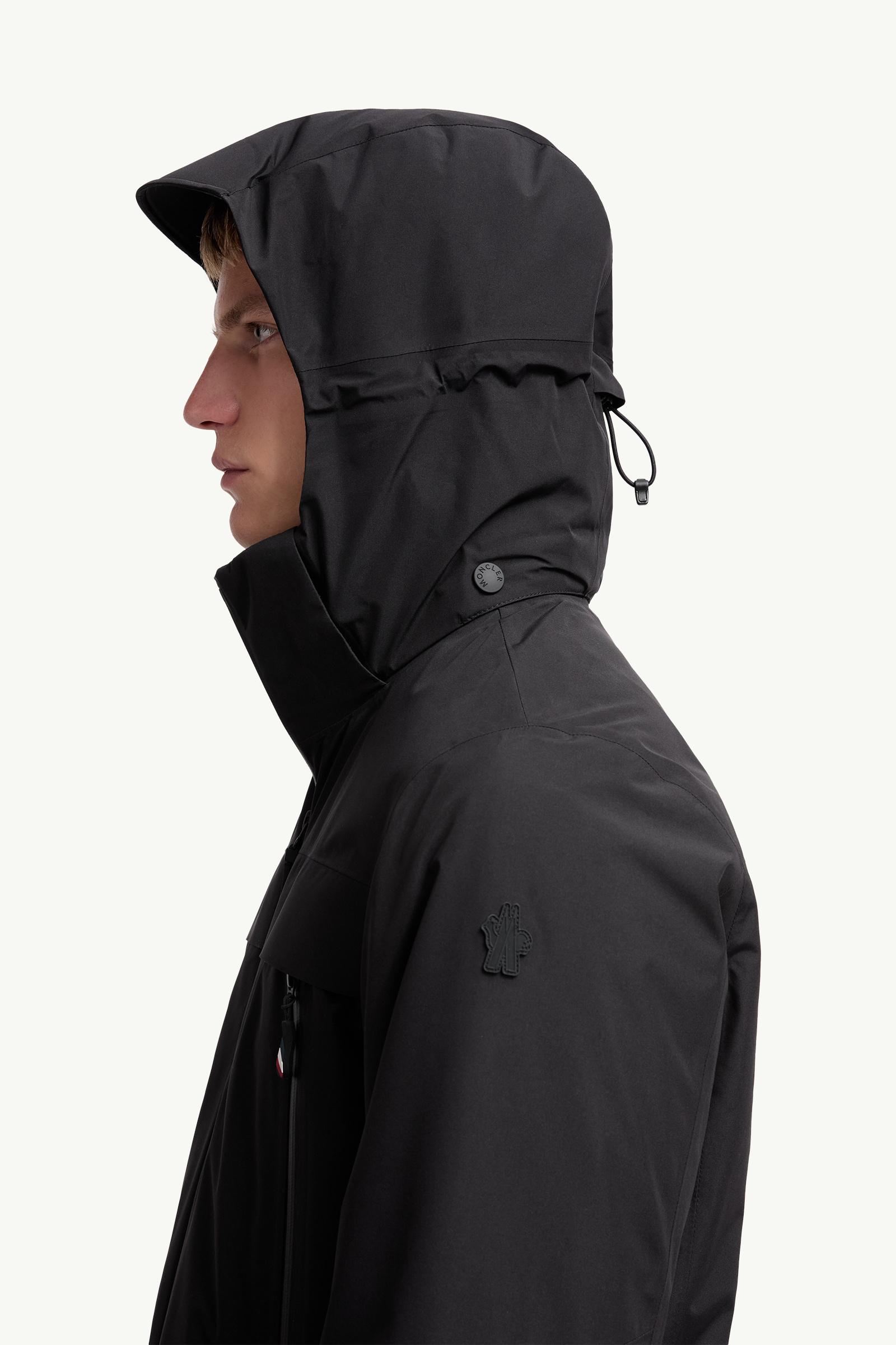 モンクレール　グルノーブル　バルホルン Black Balmhorn Hooded GORE-TEX Down Ski Jacket - Short Down