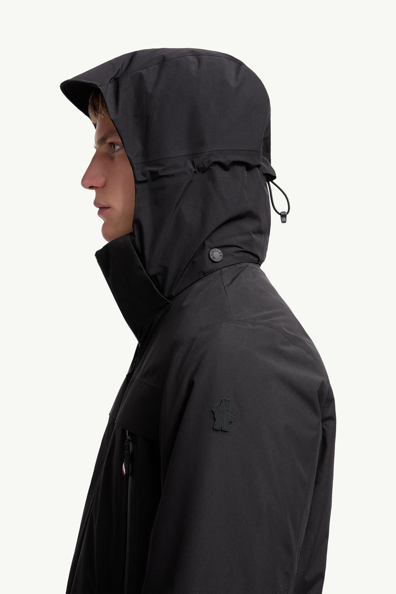 Plumífero de esquí con capucha de GORE-TEX Balmhorn Hombre Negro Moncler 1