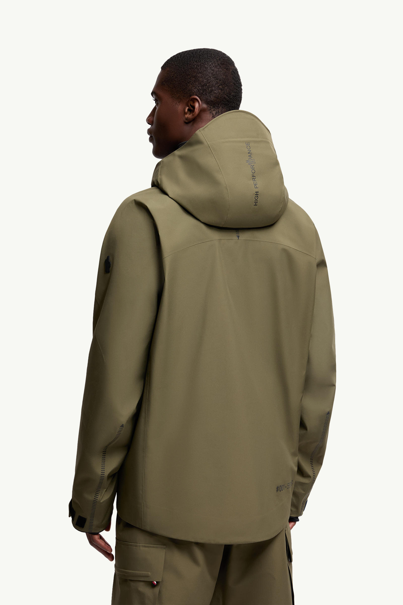 Veste de ski à capuche Hinterburgs en GORE-TEX Hommes Vert Olive Moncler 4