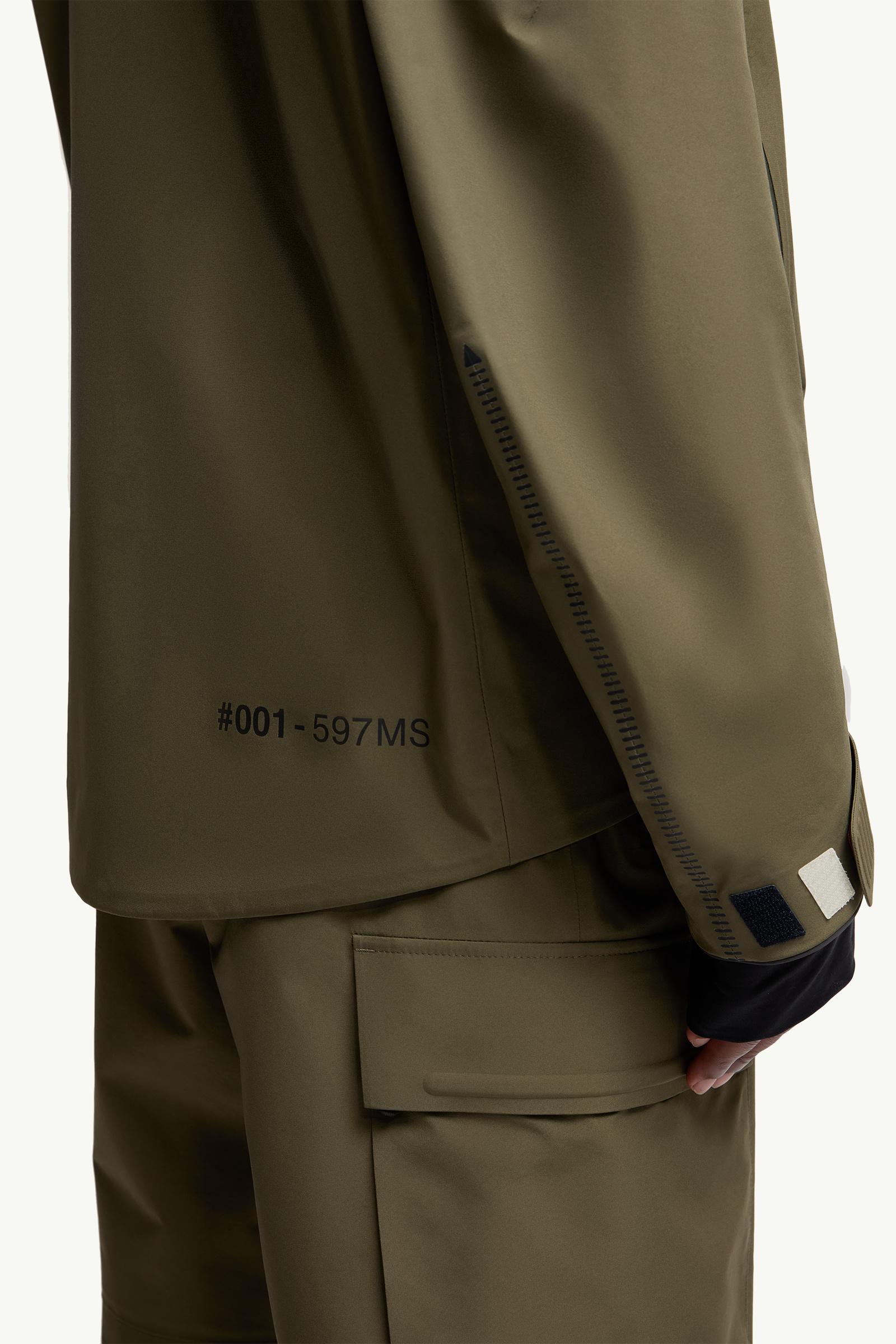 Olive Green Hinterburgs Hooded GORE-TEX Ski Jacket - Ski Jackets