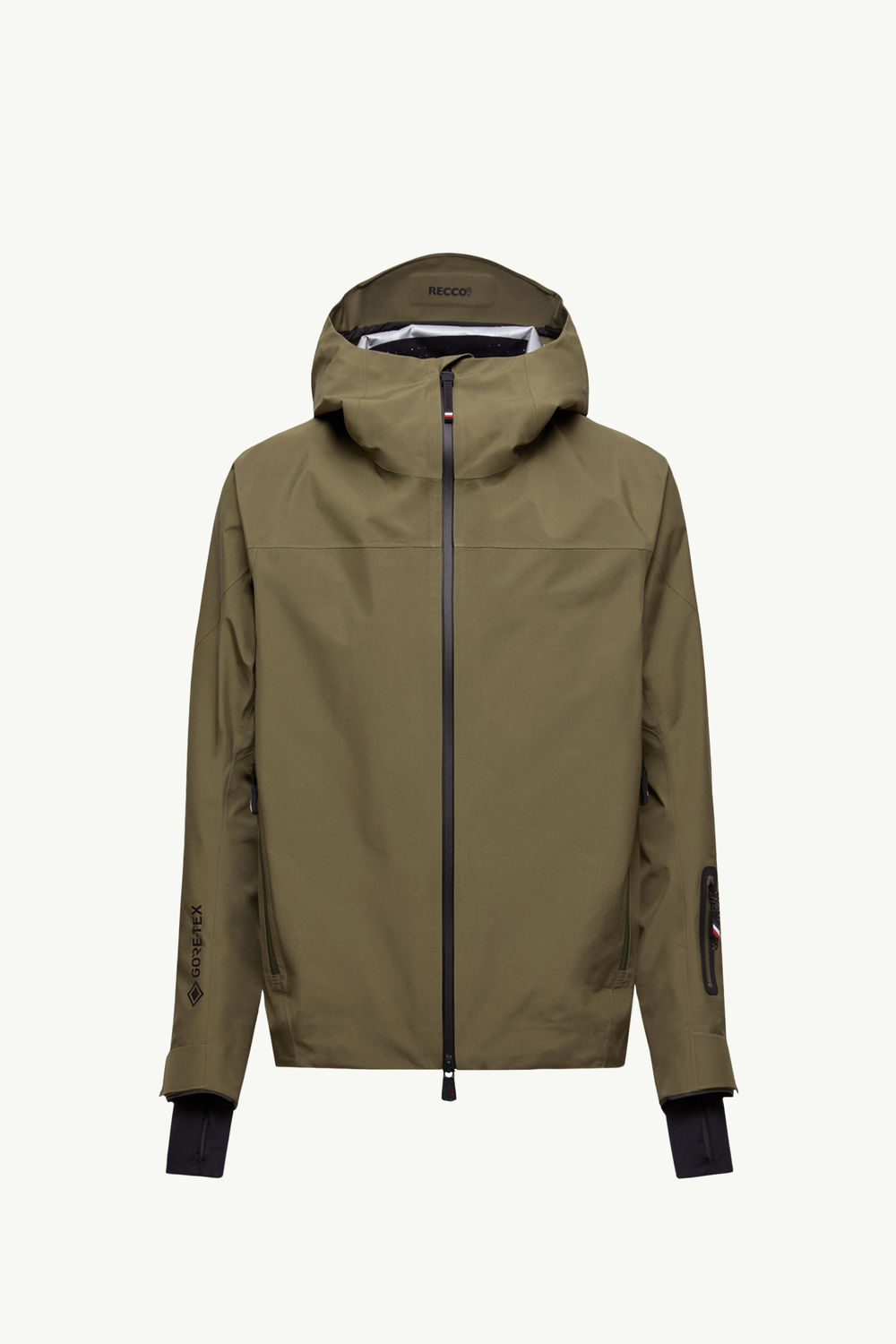 Hinterburgs Hooded GORE-TEX Ski Jacket Men Olive Green Moncler 2