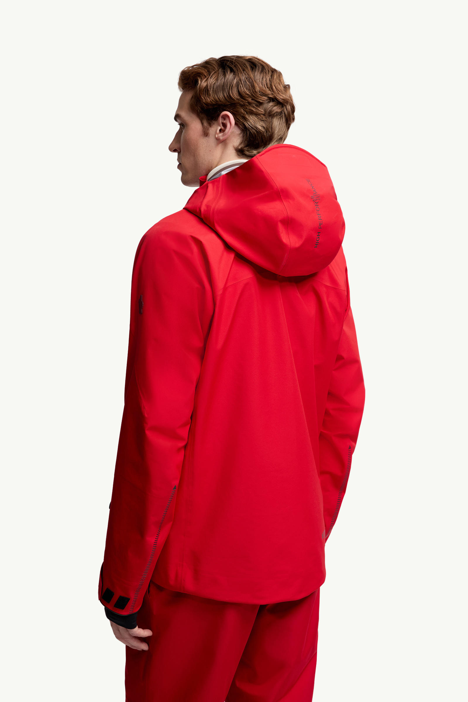 Hinterburgs Hooded GORE-TEX Ski Jacket Men Red Moncler 4