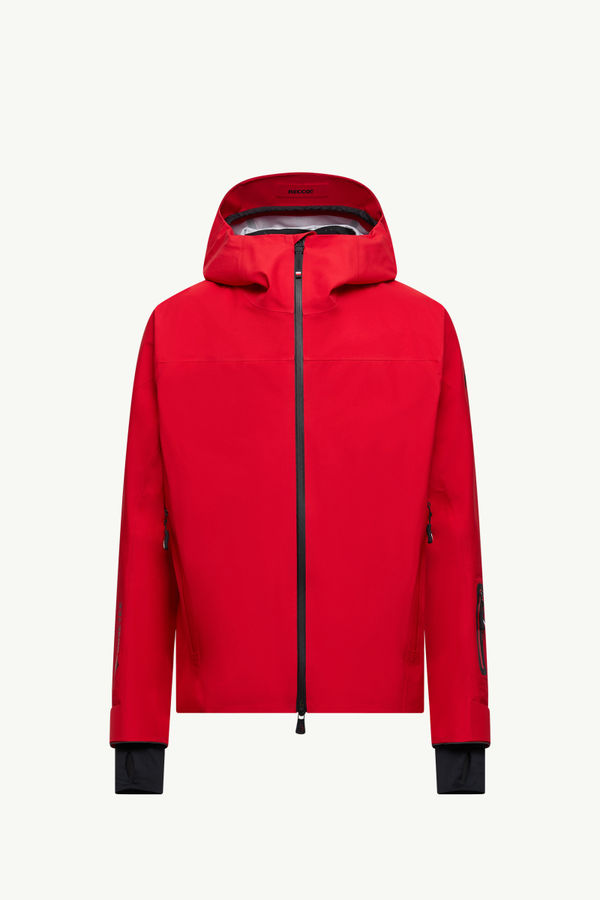 Hinterburgs Hooded GORE-TEX Ski Jacket Men Red Moncler 2