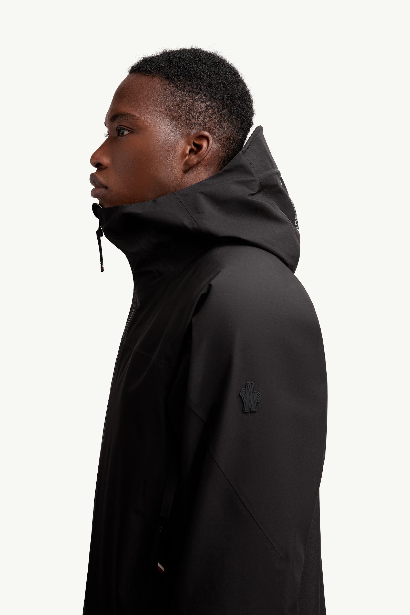 ブラック Hinterburgsスキージャケット : ウインドブレーカーと