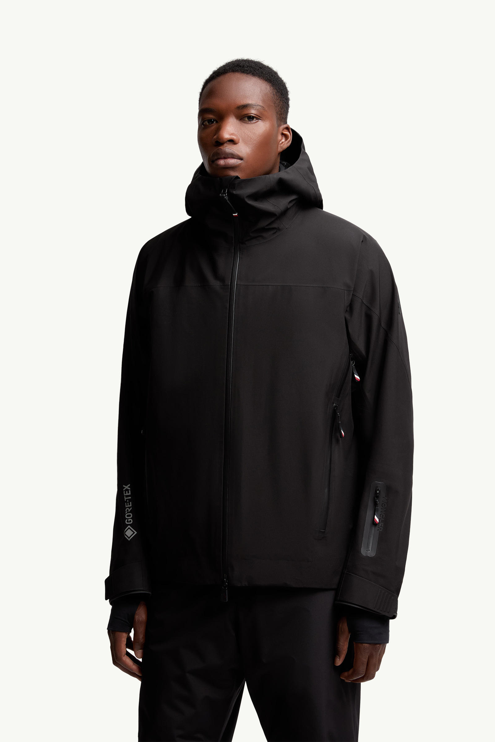 Hinterburgs Hooded GORE-TEX Ski Jacket Men Black Moncler 3