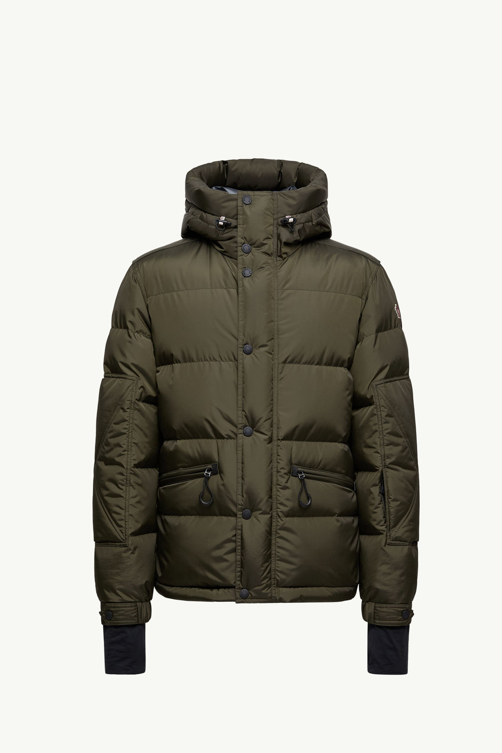 Kasanka Hooded Down Ski Jacket Men Olive Green Moncler 2