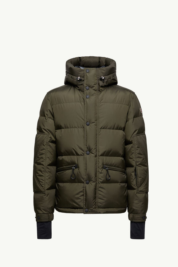 Kasanka Hooded Down Ski Jacket Men Olive Green Moncler 2