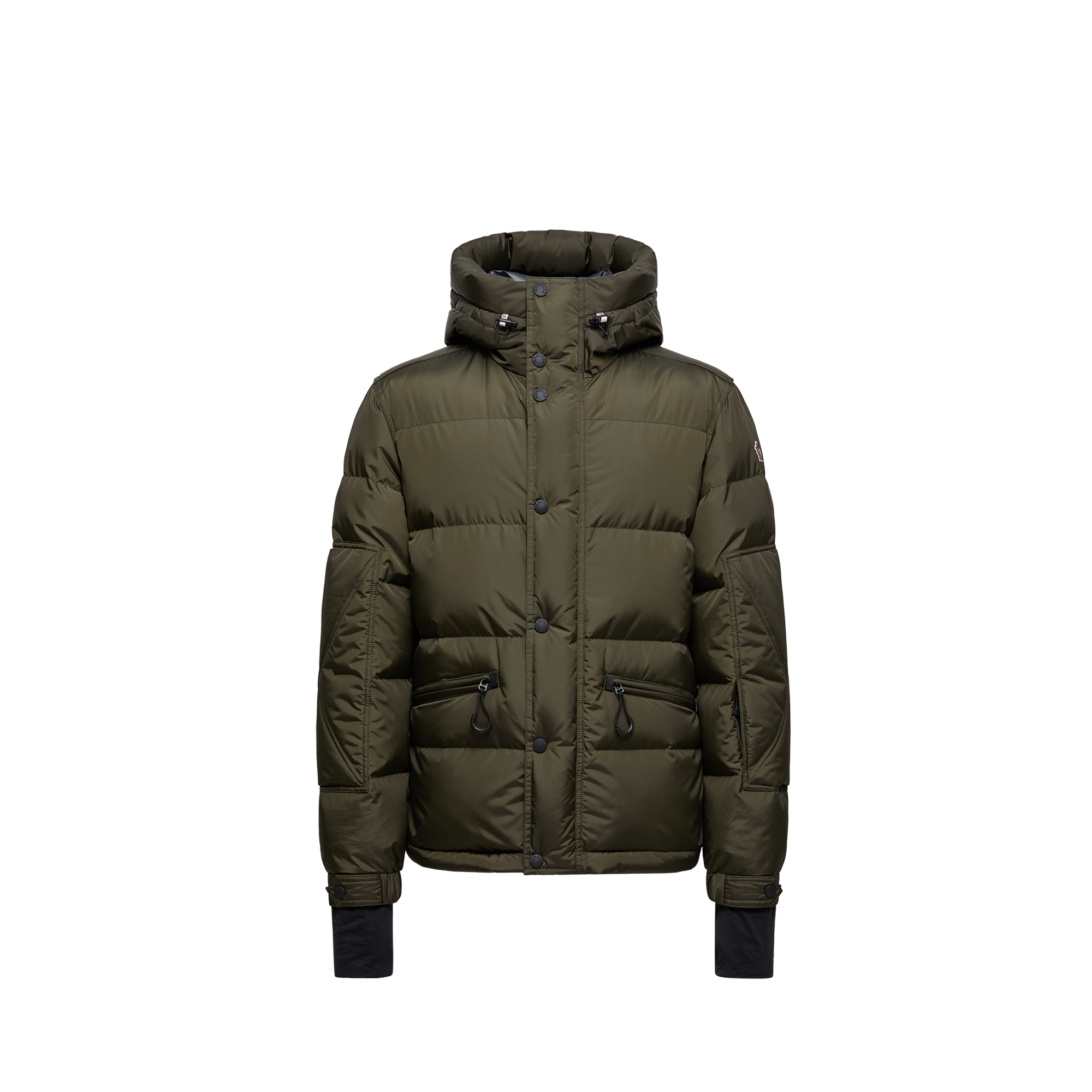 MONCLER GRENOBLE Kasanka Hooded Down Ski Jacket, Men, Green, Size: 4