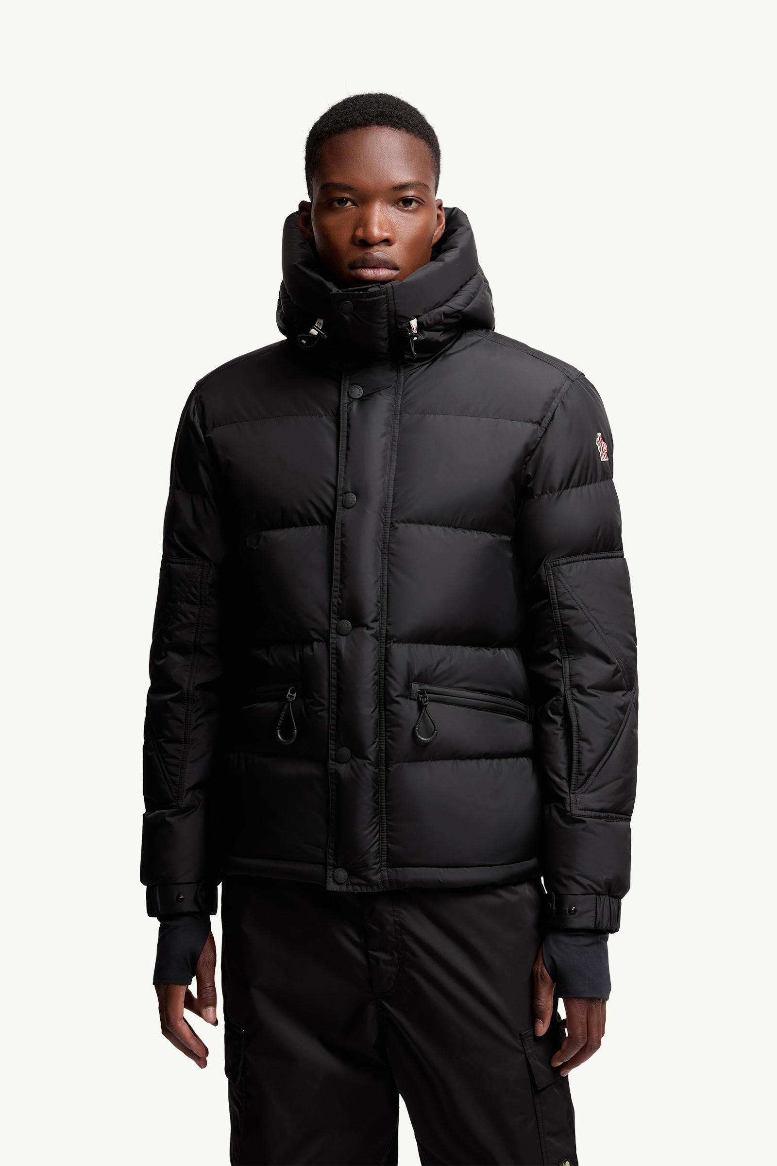Kasanka Hooded Down Ski Jacket Men Black Moncler 3