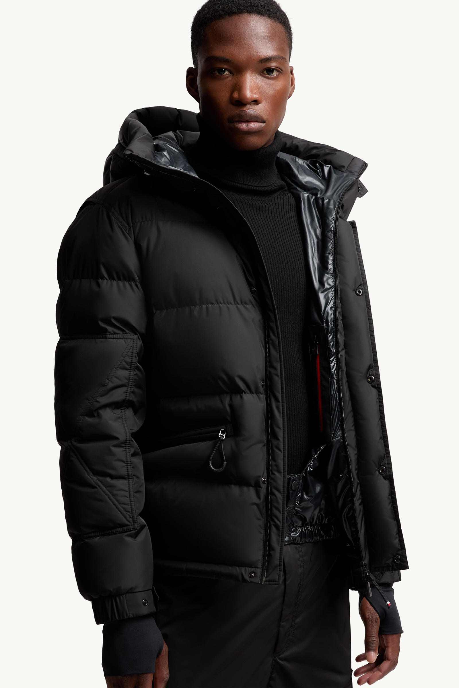 Kasanka Hooded Down Ski Jacket Men Black Moncler 5