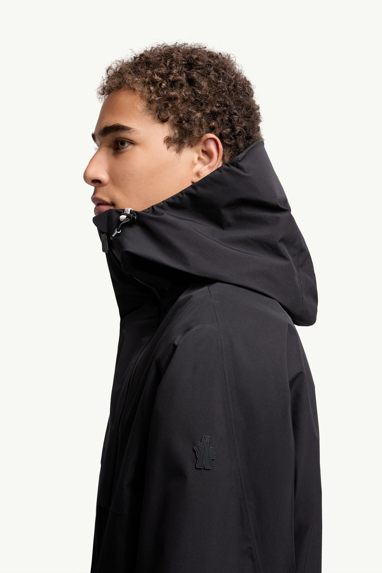 Chaqueta de esquí de GORE-TEX con capucha Staz Hombre Negro Moncler 1