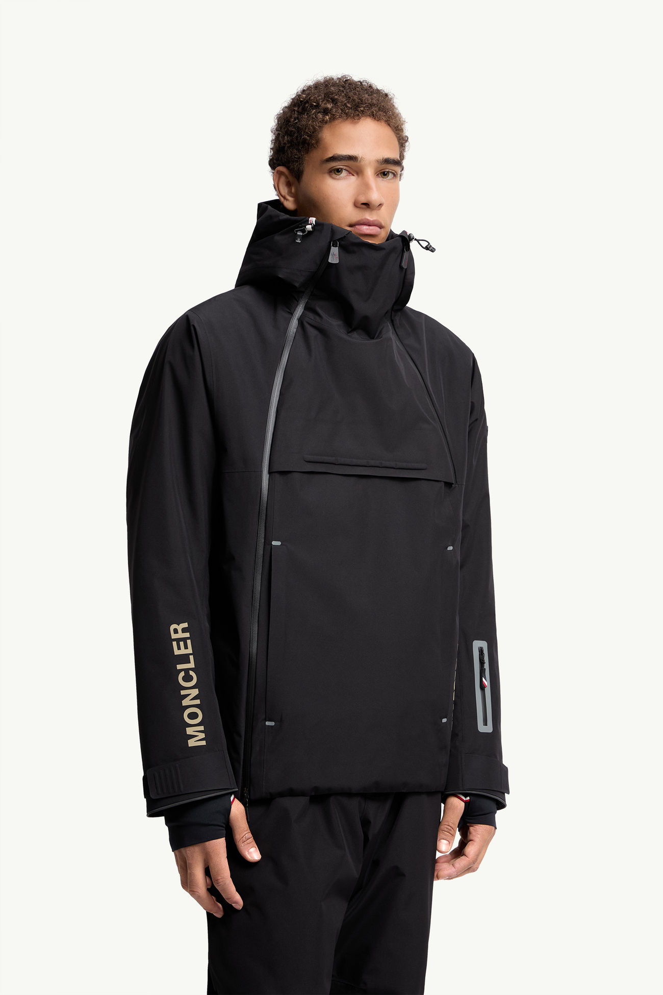 Giacca da sci Staz in GORE-TEX® con cappuccio Uomo Nero Moncler 3