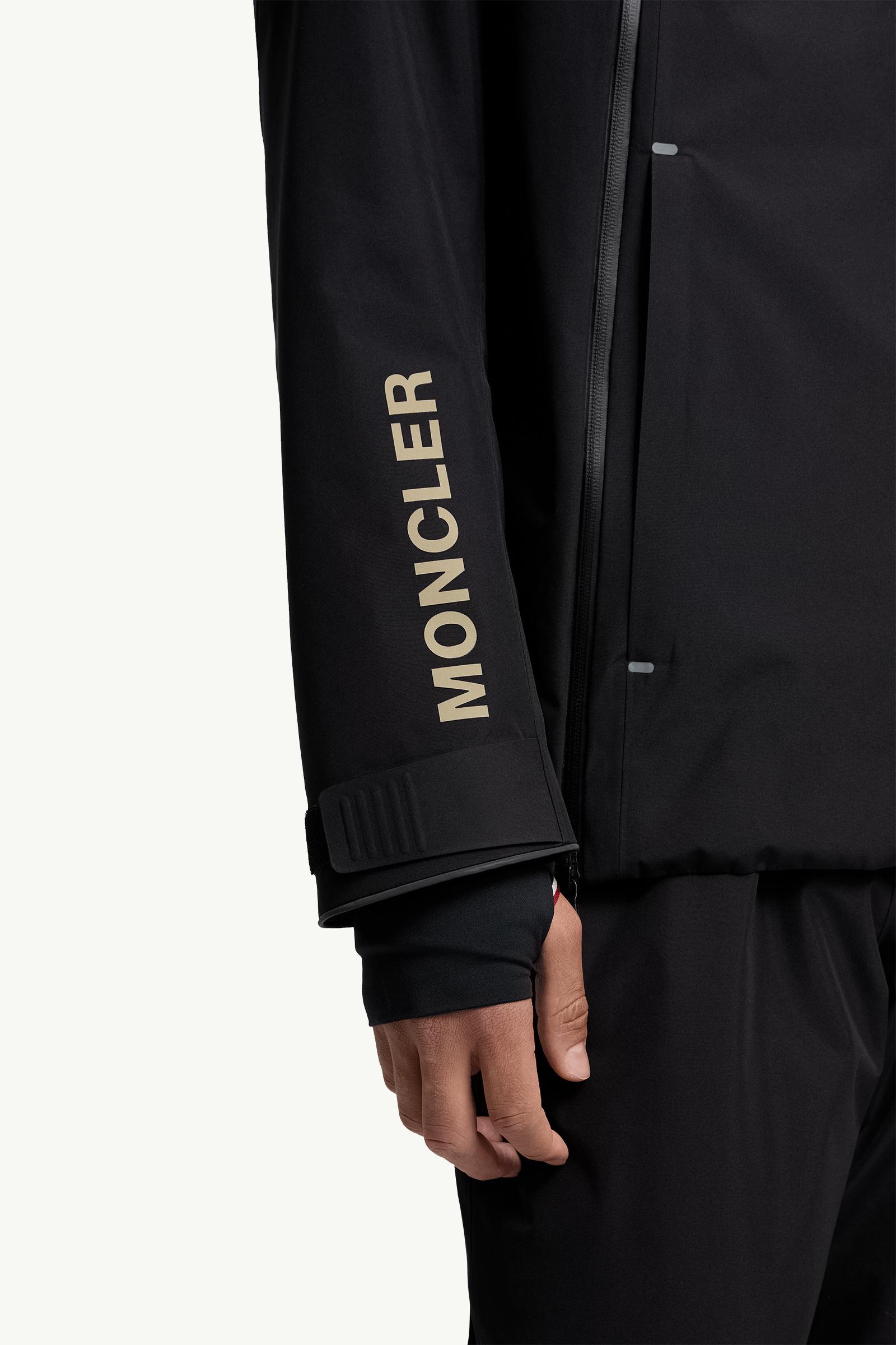 MONCLER GRENOBLE STAZ スキージャケット Black Staz Hooded GORE-TEX® Ski Jacket - Short Down Jackets for
