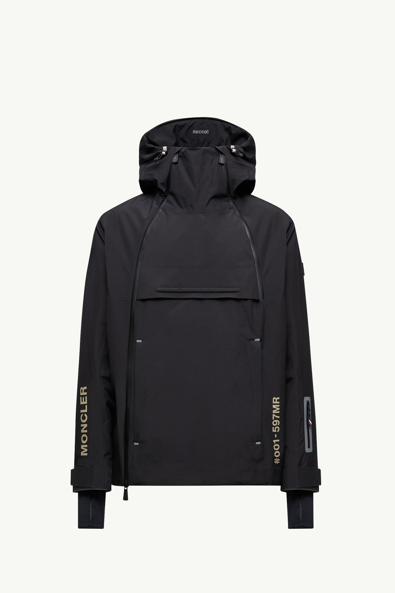 Chaqueta de esquí de GORE-TEX con capucha Staz Hombre Negro Moncler 2