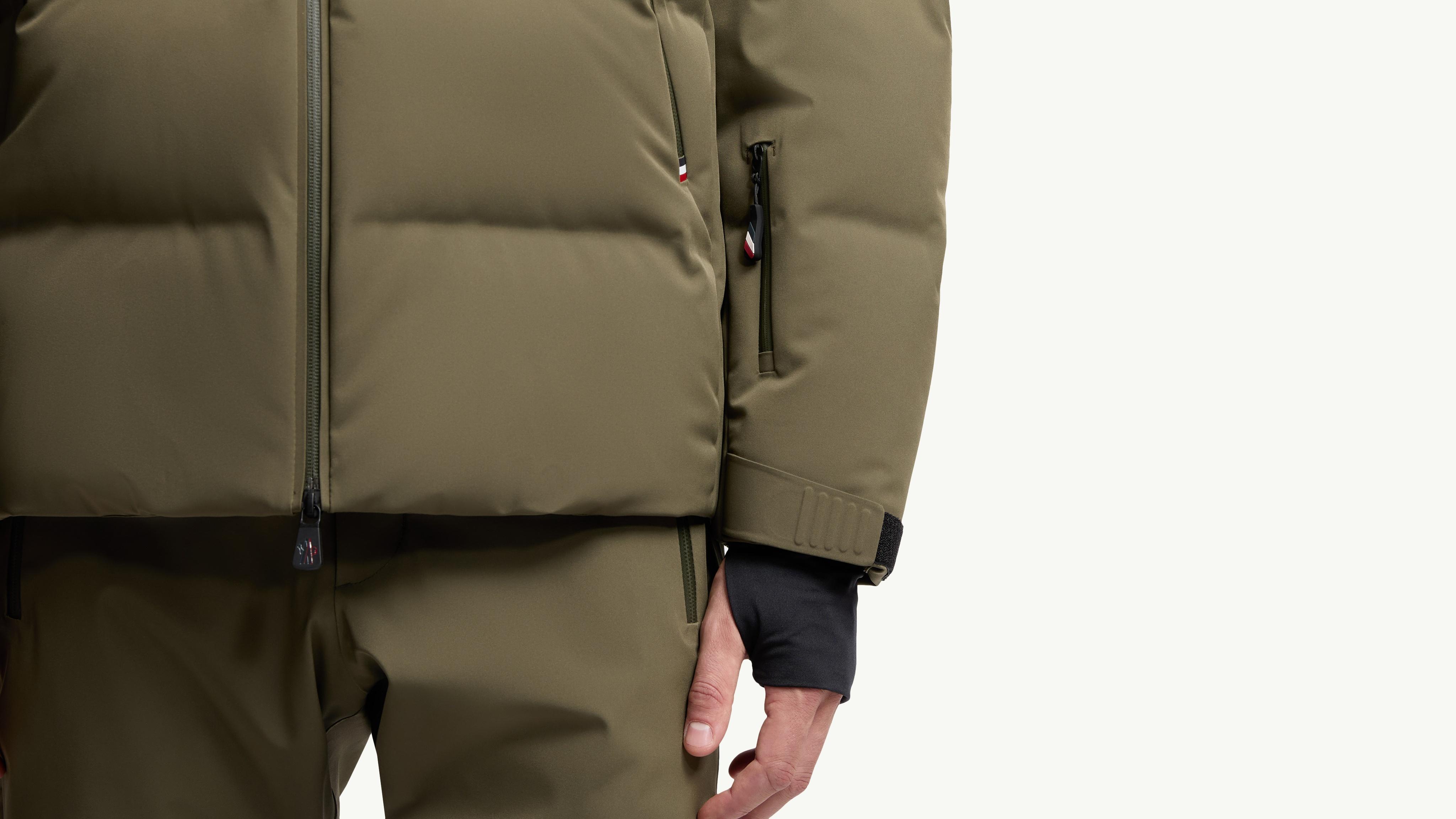 Olive Green Fellberg Hooded Insulated Ski Jacket - Ski Jackets for