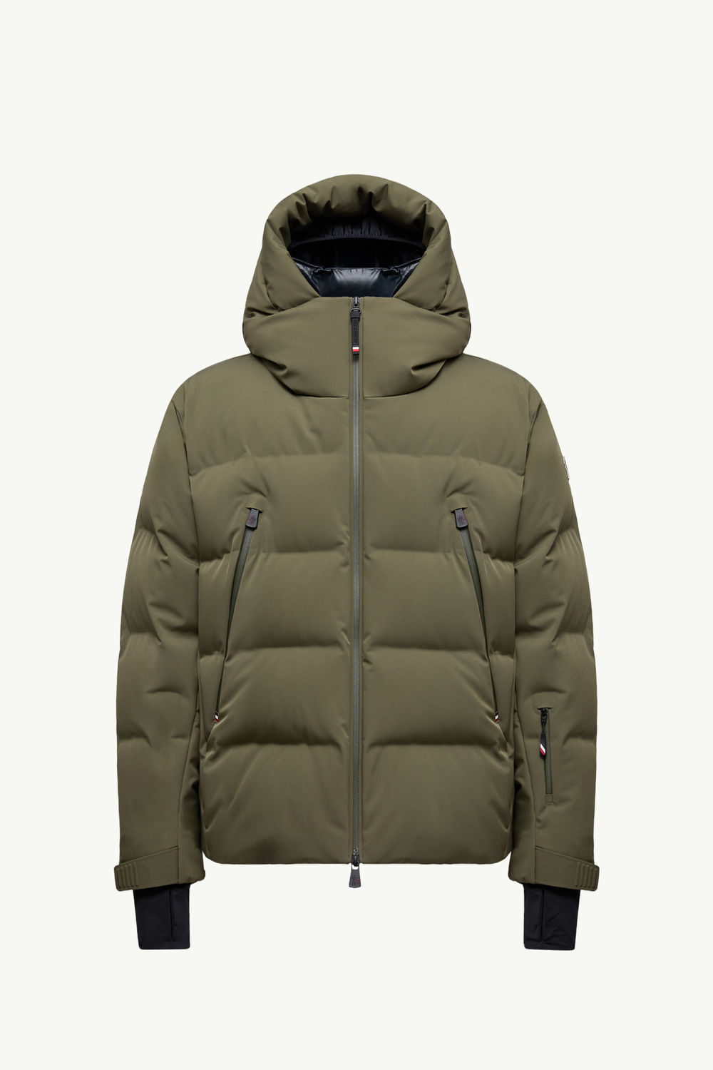Fellberg Hooded Down Ski Jacket Men Olive Green Moncler 2