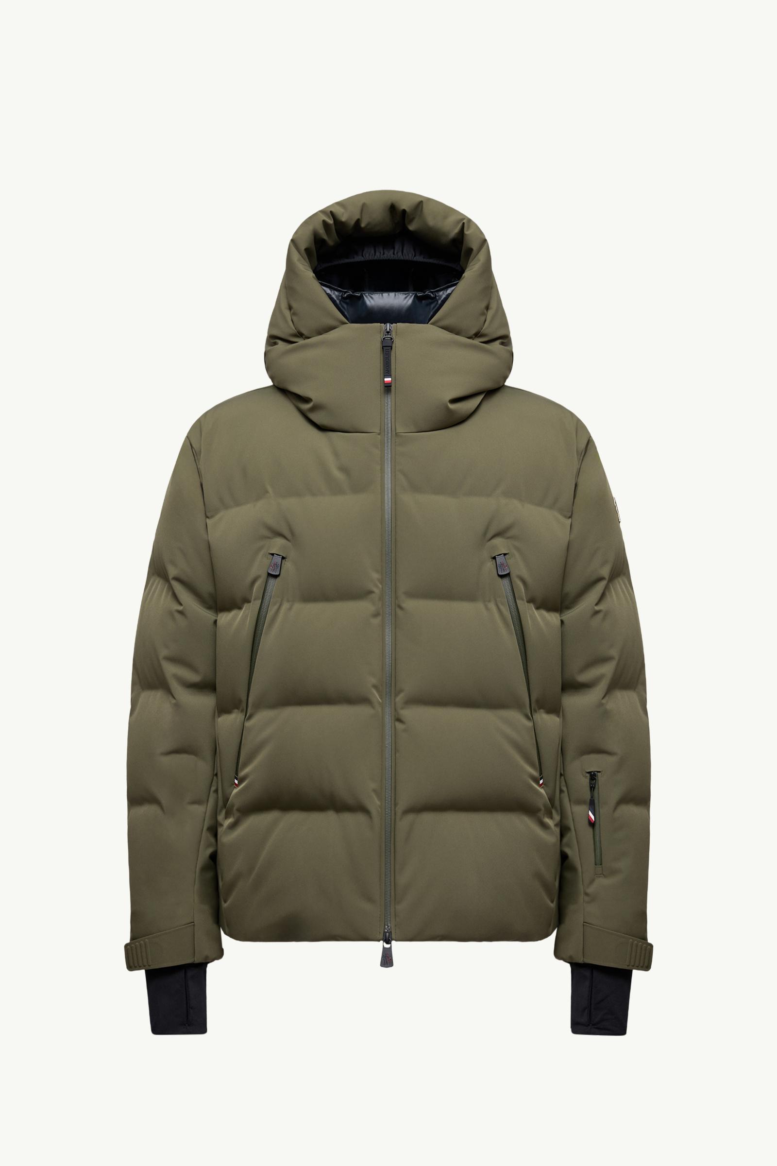Olive Green Fellberg Hooded Insulated Ski Jacket - Short Down
