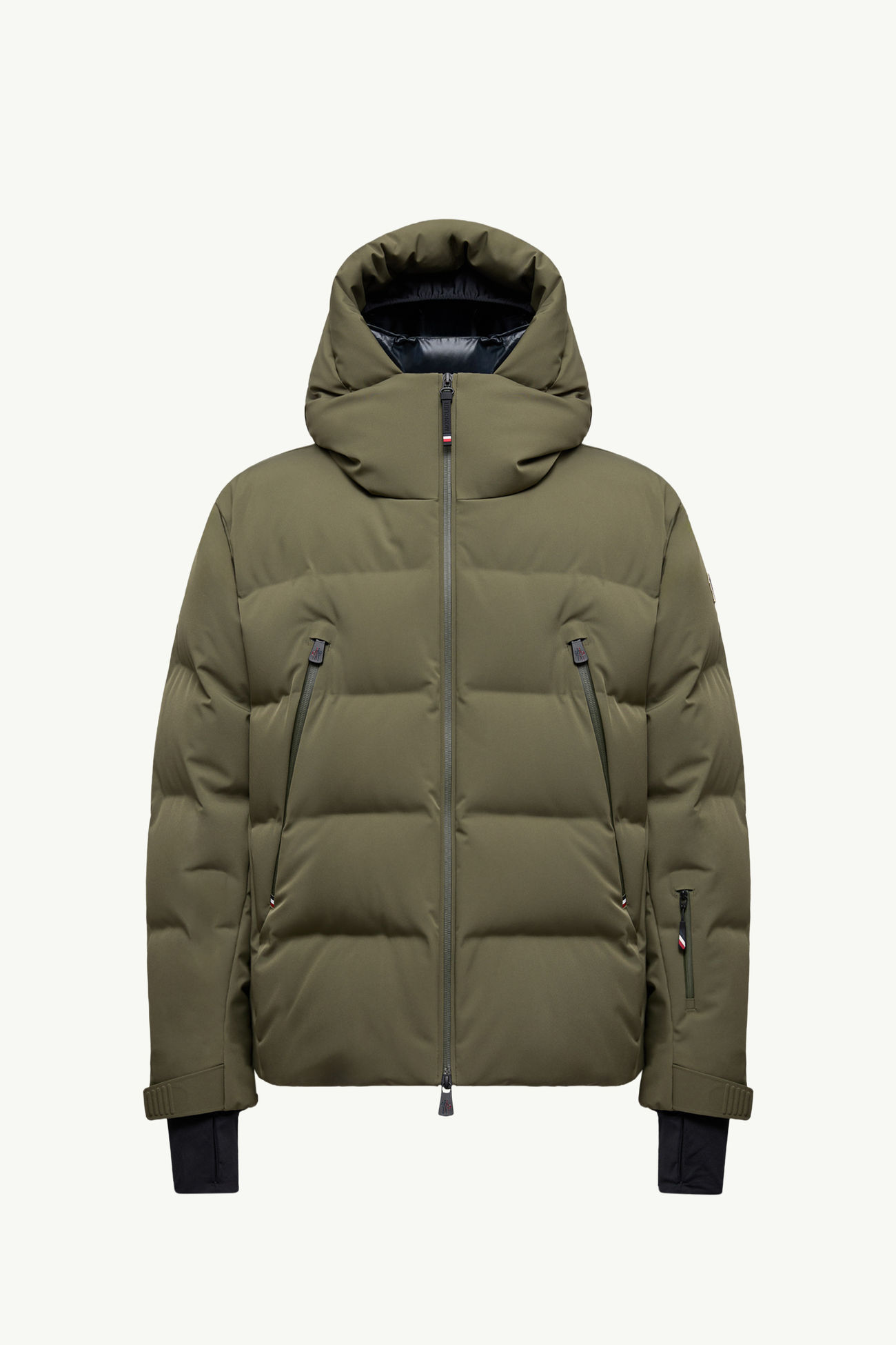 Piumino da sci Fellberg con cappuccio Uomo Verde Oliva Moncler 2