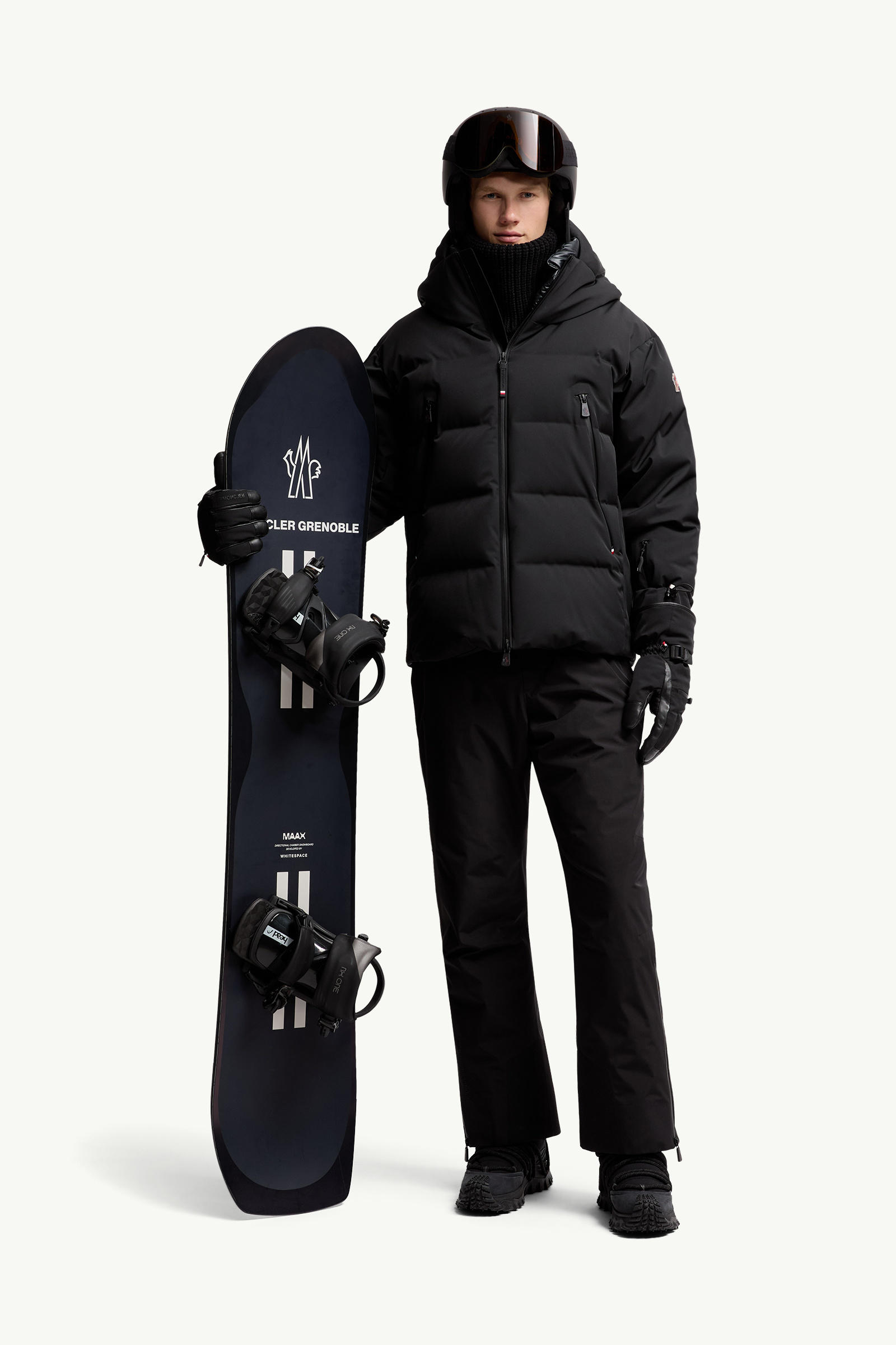 Fellberg Hooded Down Ski Jacket Men Black Moncler 0