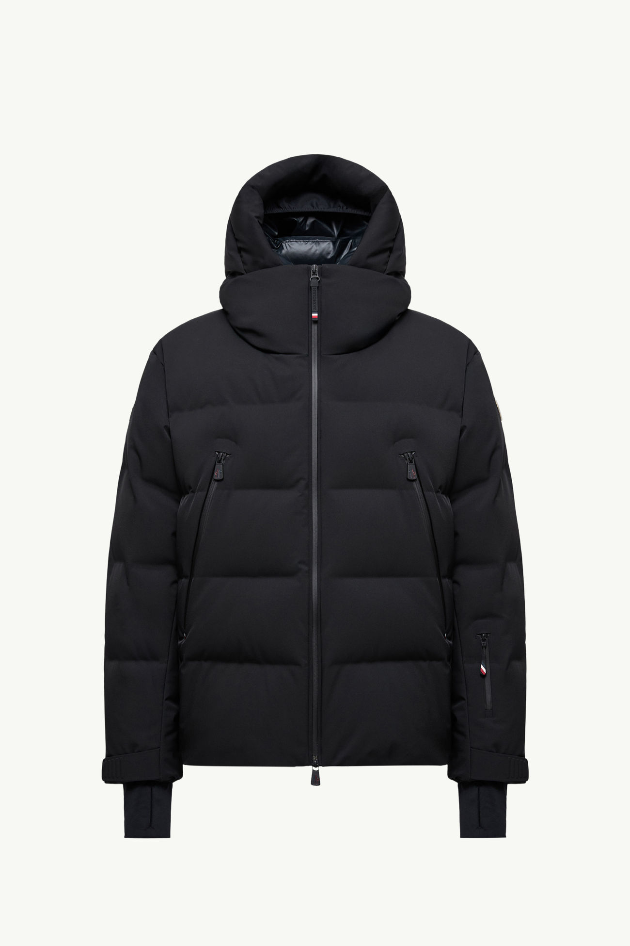 Piumino da sci Fellberg con cappuccio Uomo Nero Moncler 2