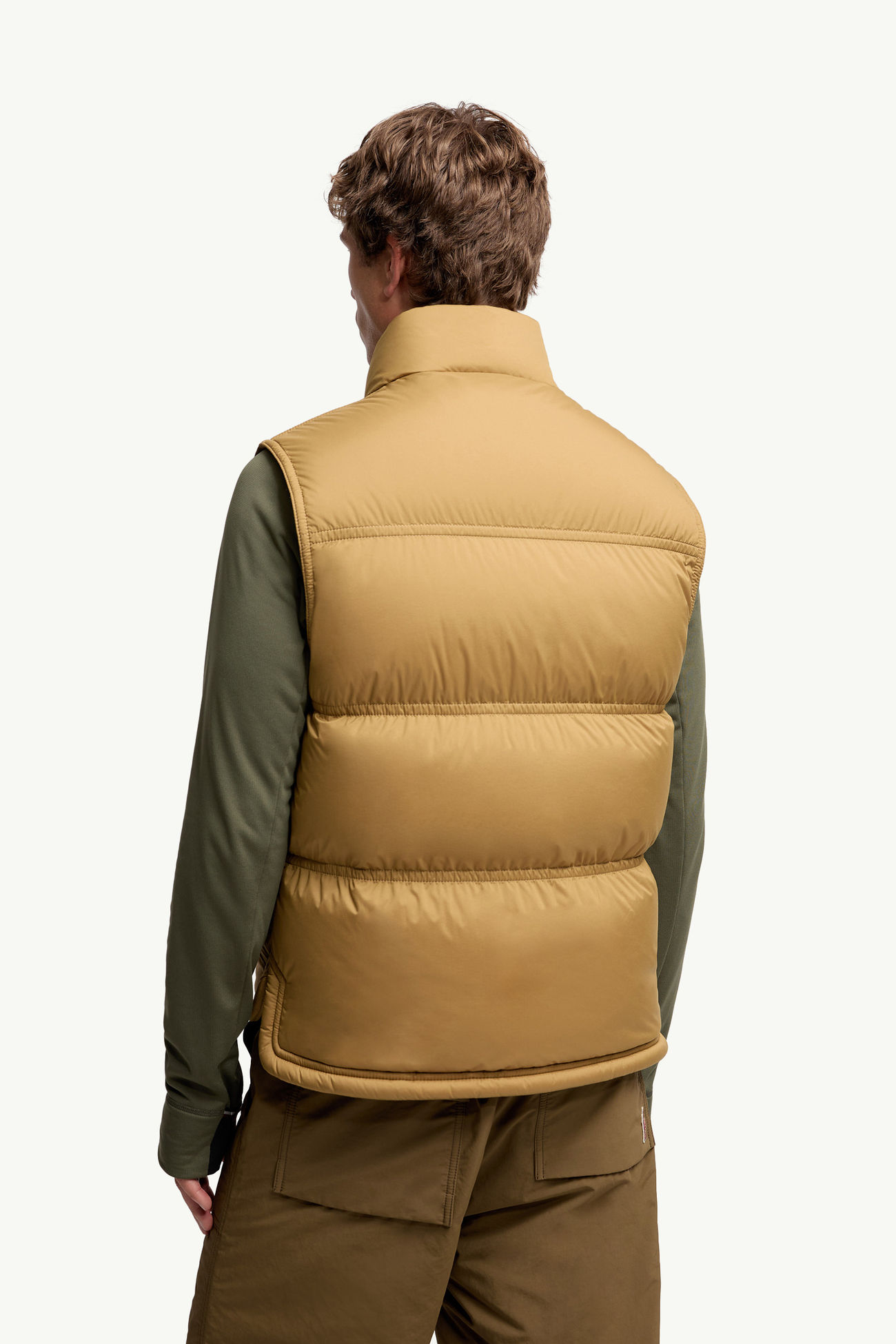 Doudoune sans manches Aul Hommes Beige Chameau Moncler 4