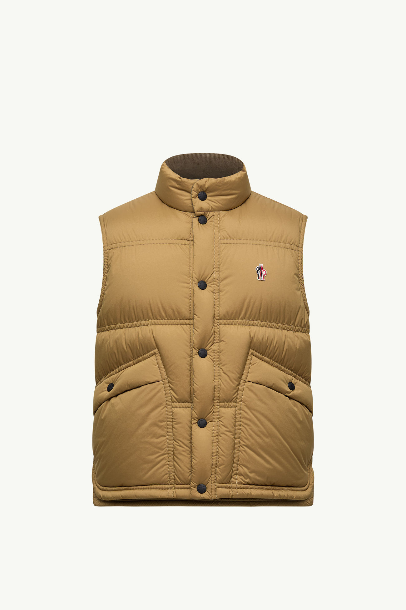 Doudoune sans manches Aul Hommes Beige Chameau Moncler 2