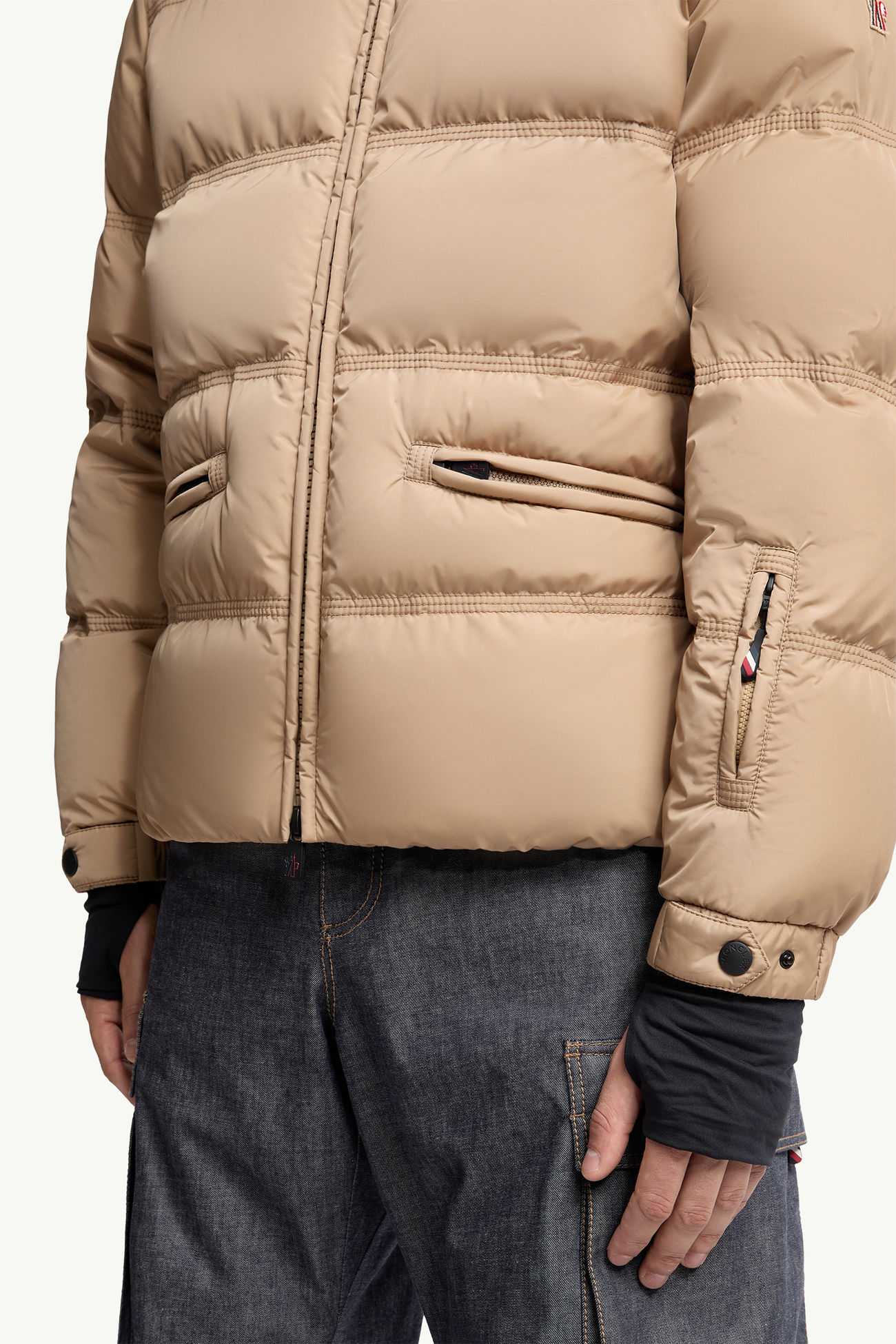 Yunnan Down Ski Jacket Men Beige Moncler 7