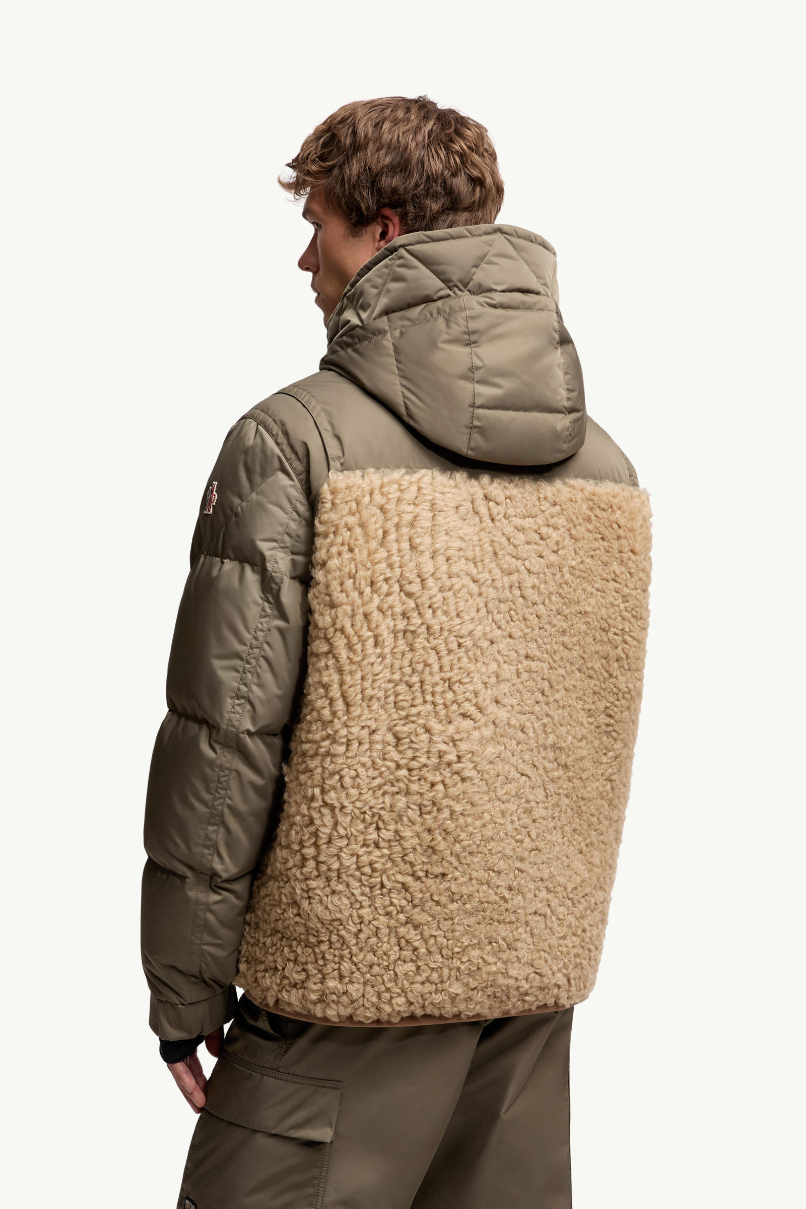 Grifford男士羊毛连帽短款羽绒夹克外套 男士 橄榄绿 Moncler 4