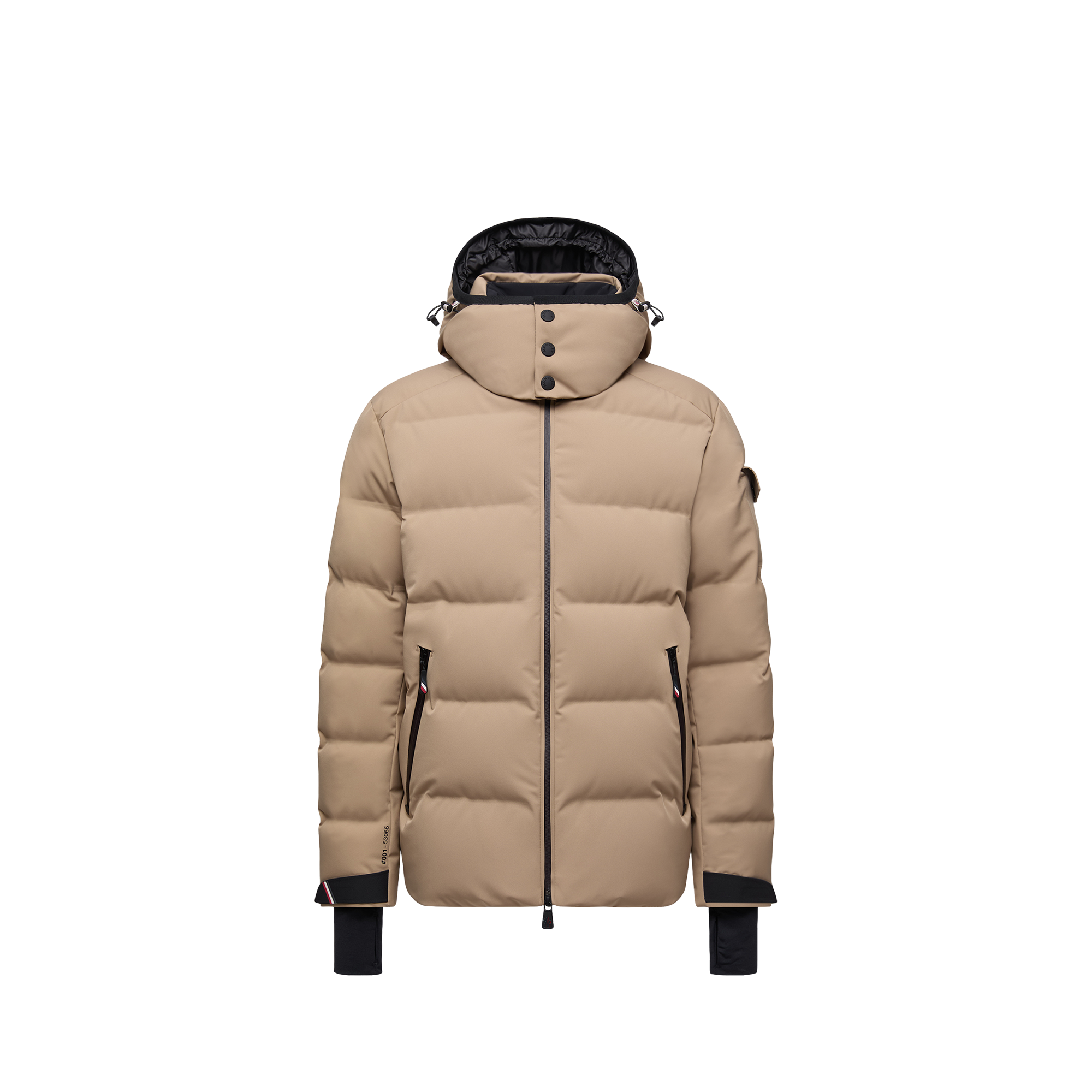 Grenoble    Montgetech Hooded Insulated Ski Jacket for Men in Beige, Size: 44