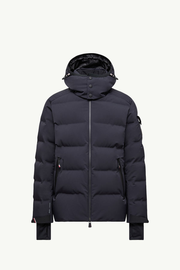 Montgetech Hooded Down Ski Jacket Men Navy Blue Moncler 2