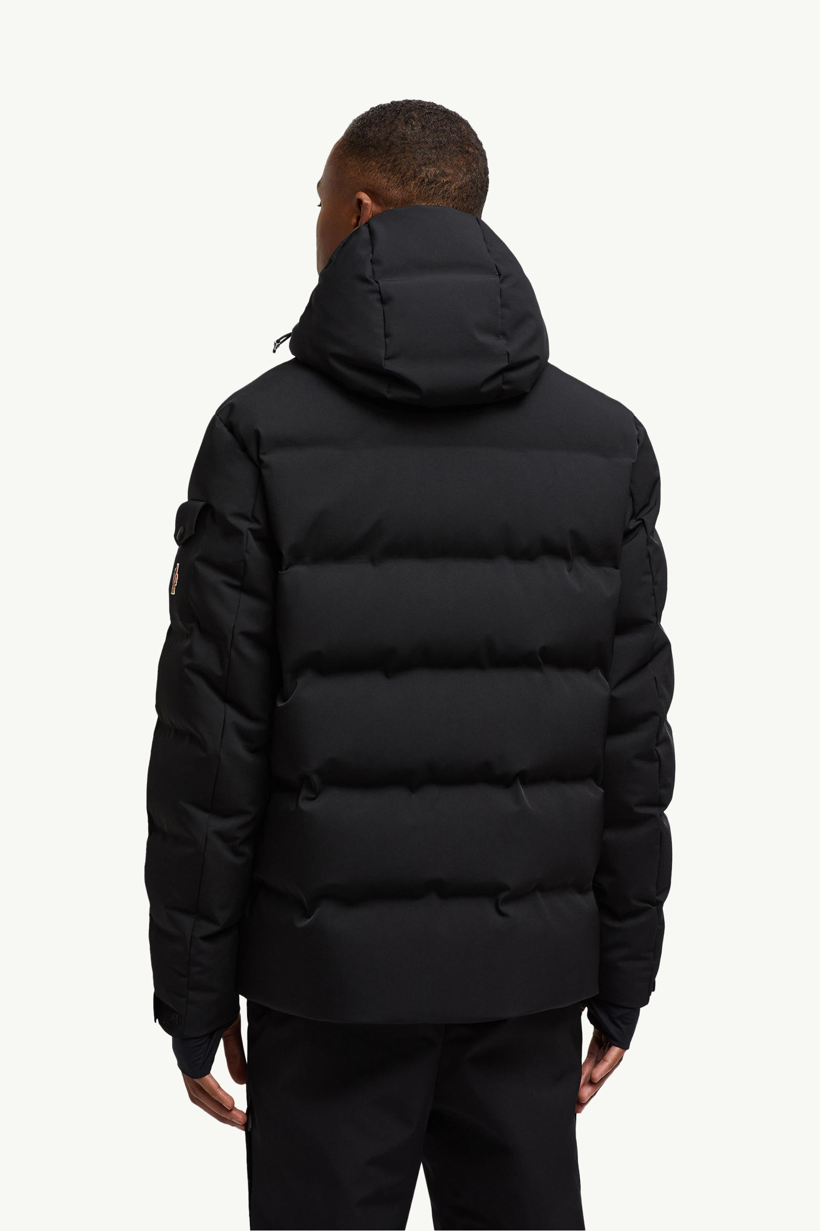 Montgetech Daunen-Skijacke mit Kapuze Herren Schwarz Moncler 4
