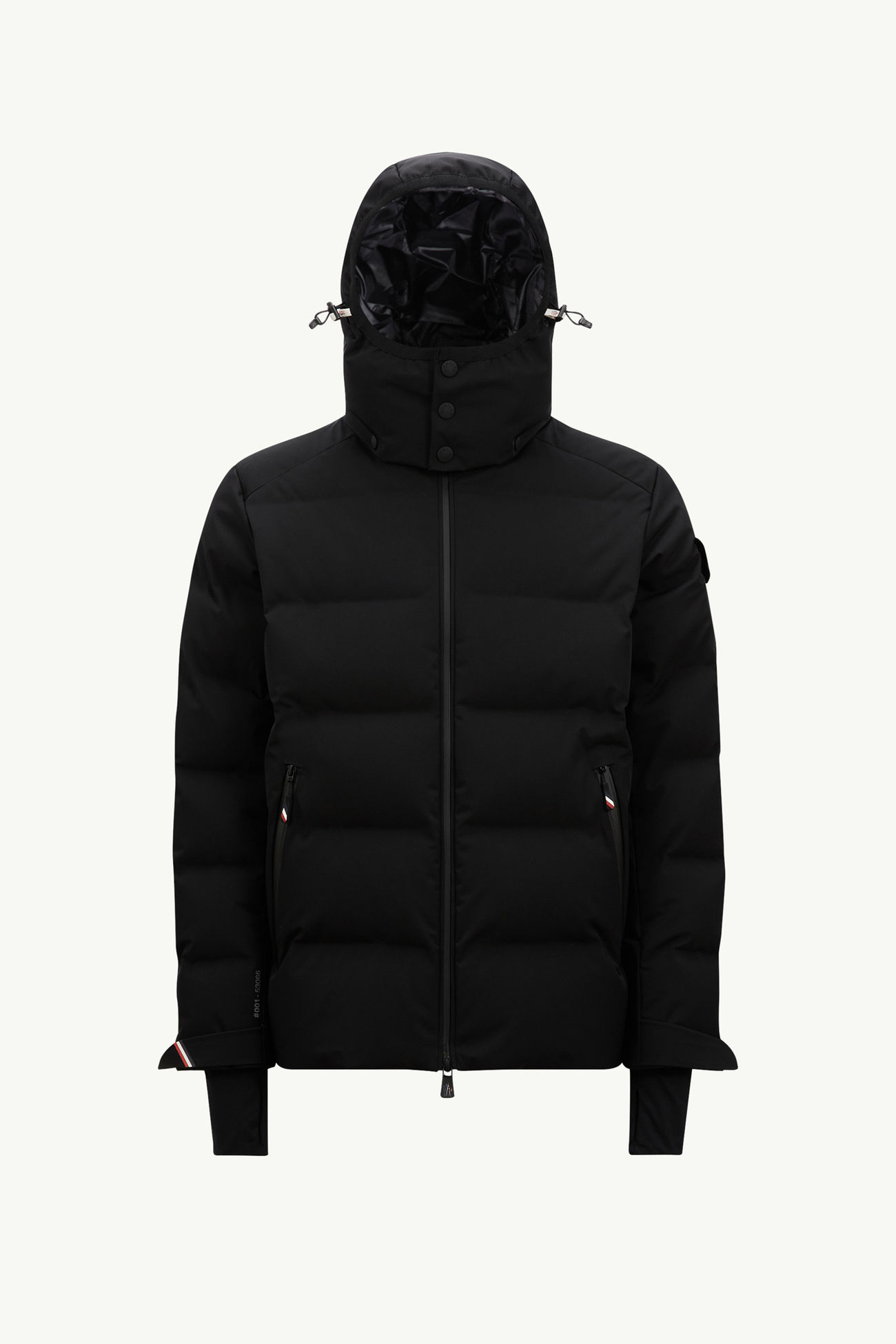 Montgetech男士连帽短款羽绒夹克外套 男士 黑色 Moncler 2
