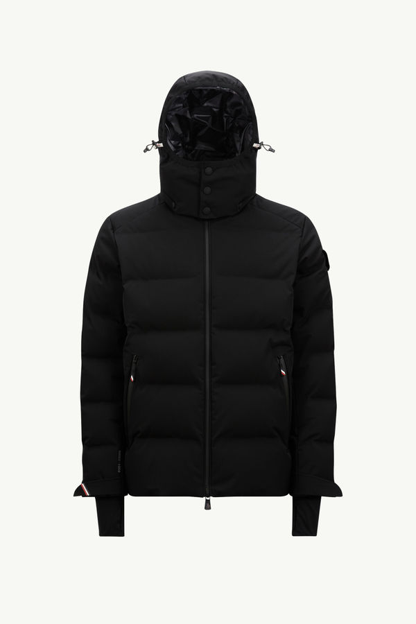 Montgetech男士连帽羽绒滑雪夹克外套 男士 黑色 Moncler 2