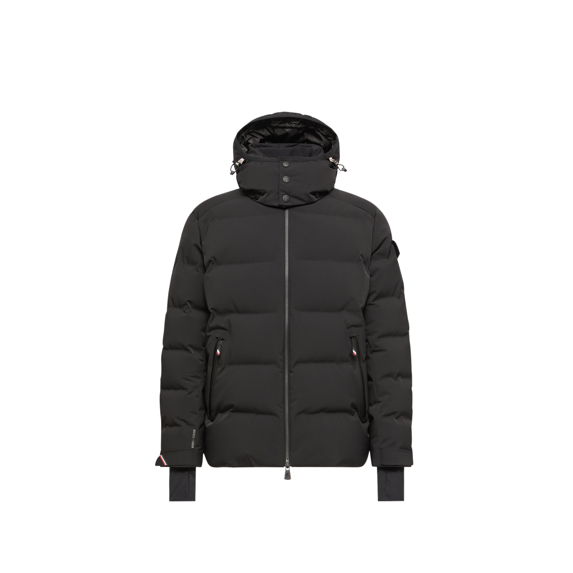 Grenoble    Montgetech Hooded Insulated Ski Jacket for Men in Black, Size: 42