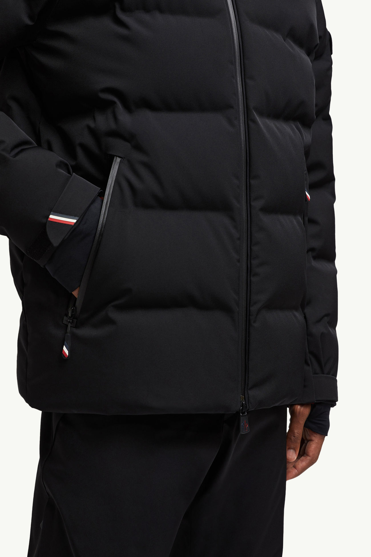 Plumífero de esquí con capucha Montgetech Hombre Negro Moncler 5